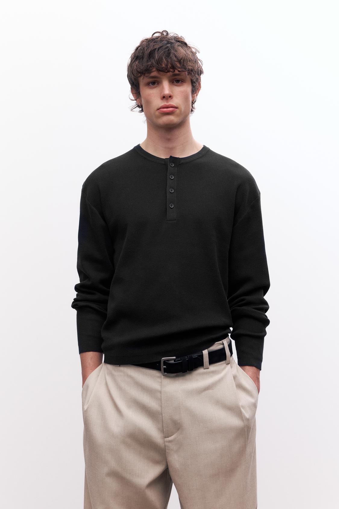 Caxndycing Henley Pull à manches courtes pour homme - Tissu côtelé - Manches courtes - Coupe ajustée - Coupe ajustée - Sport - T-shirt de compression élastique, gris, M Caxndycing Henley Pull à manches courtes pour homme - Tissu côtelé - Manches courtes - Coupe ajustée - Coupe ajustée - Sport - T-shirt de compression élastique, gris, M