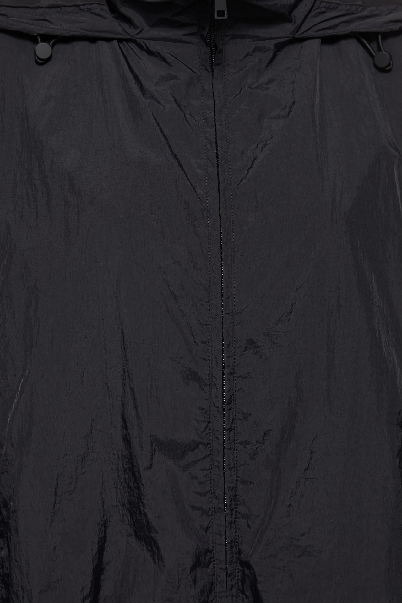 Lightweight hooded jacket — Black