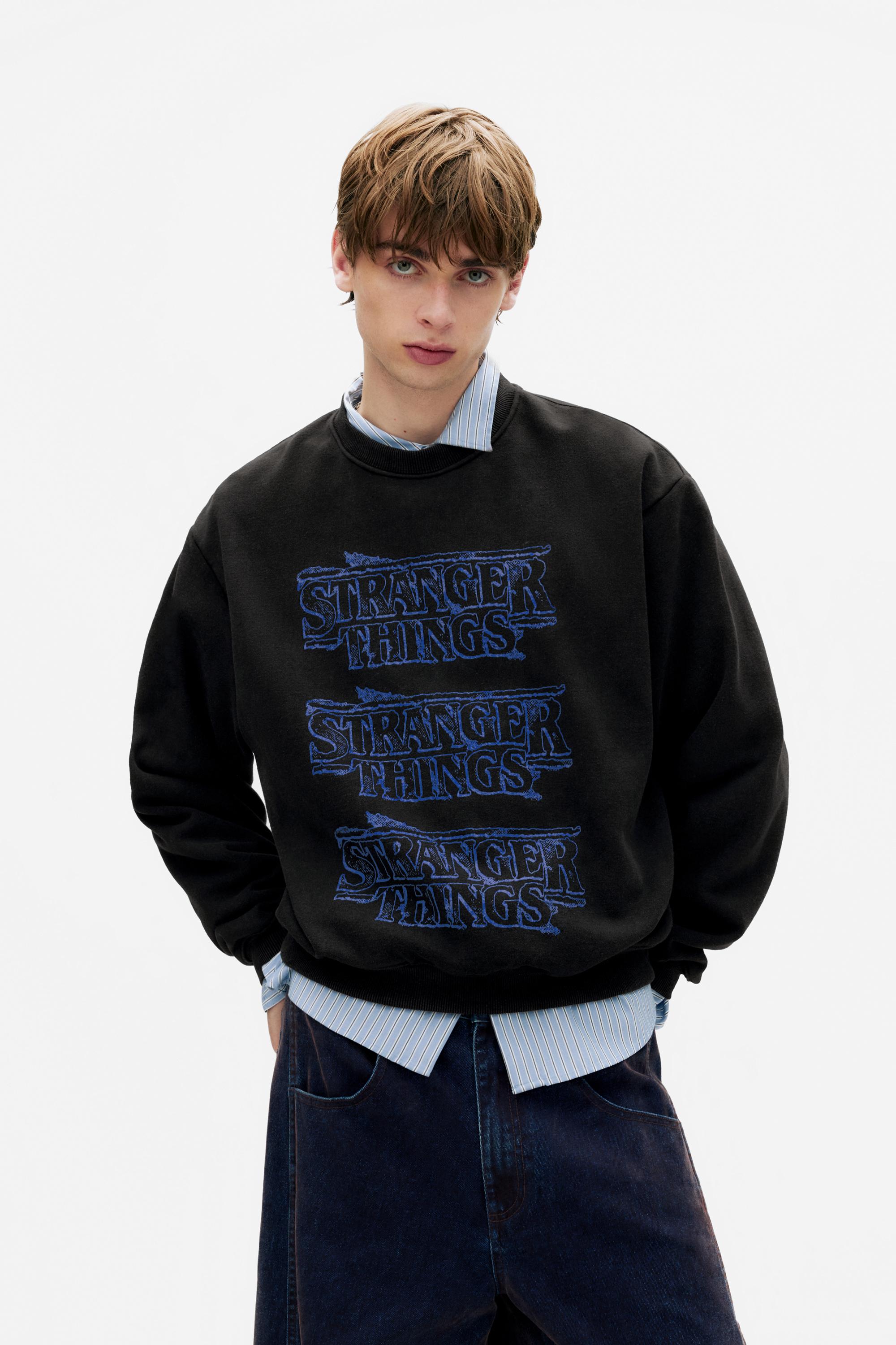 Stranger Things sweatshirt — Dark grey