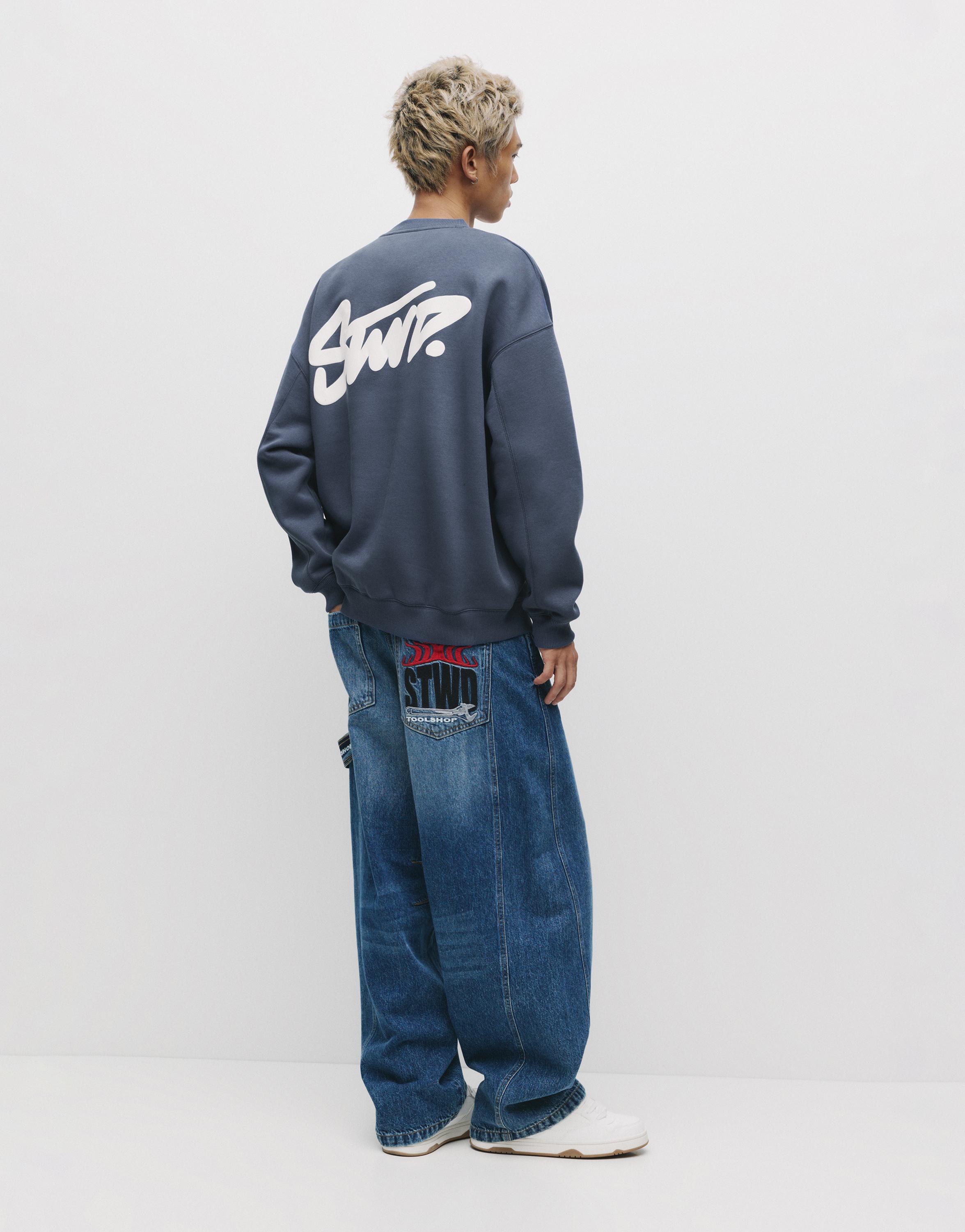 STWD bisiklet yaka sweatshirt - Görsel 24