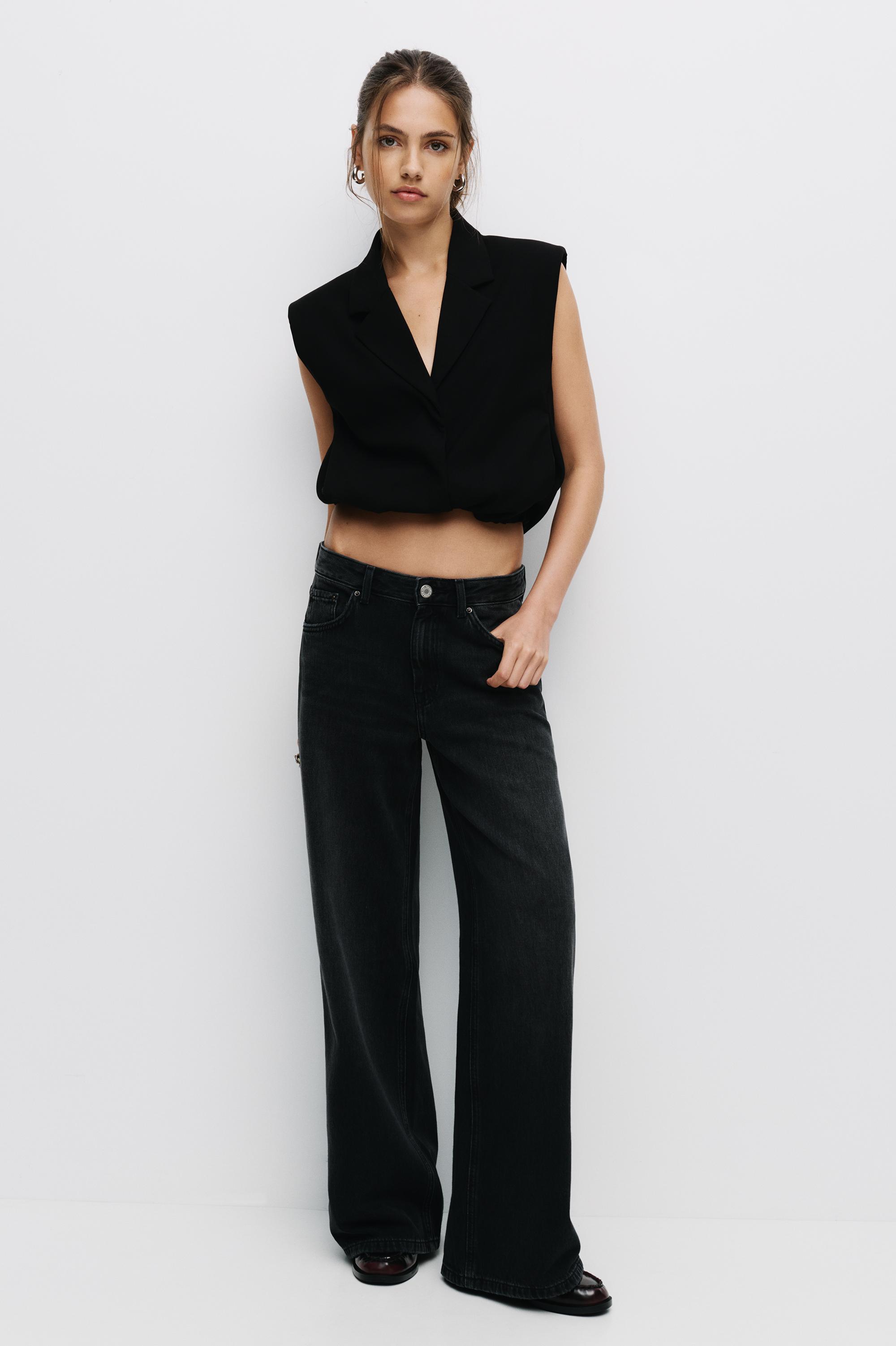 Loose-Fit Jeans Mit Tiefem Bund