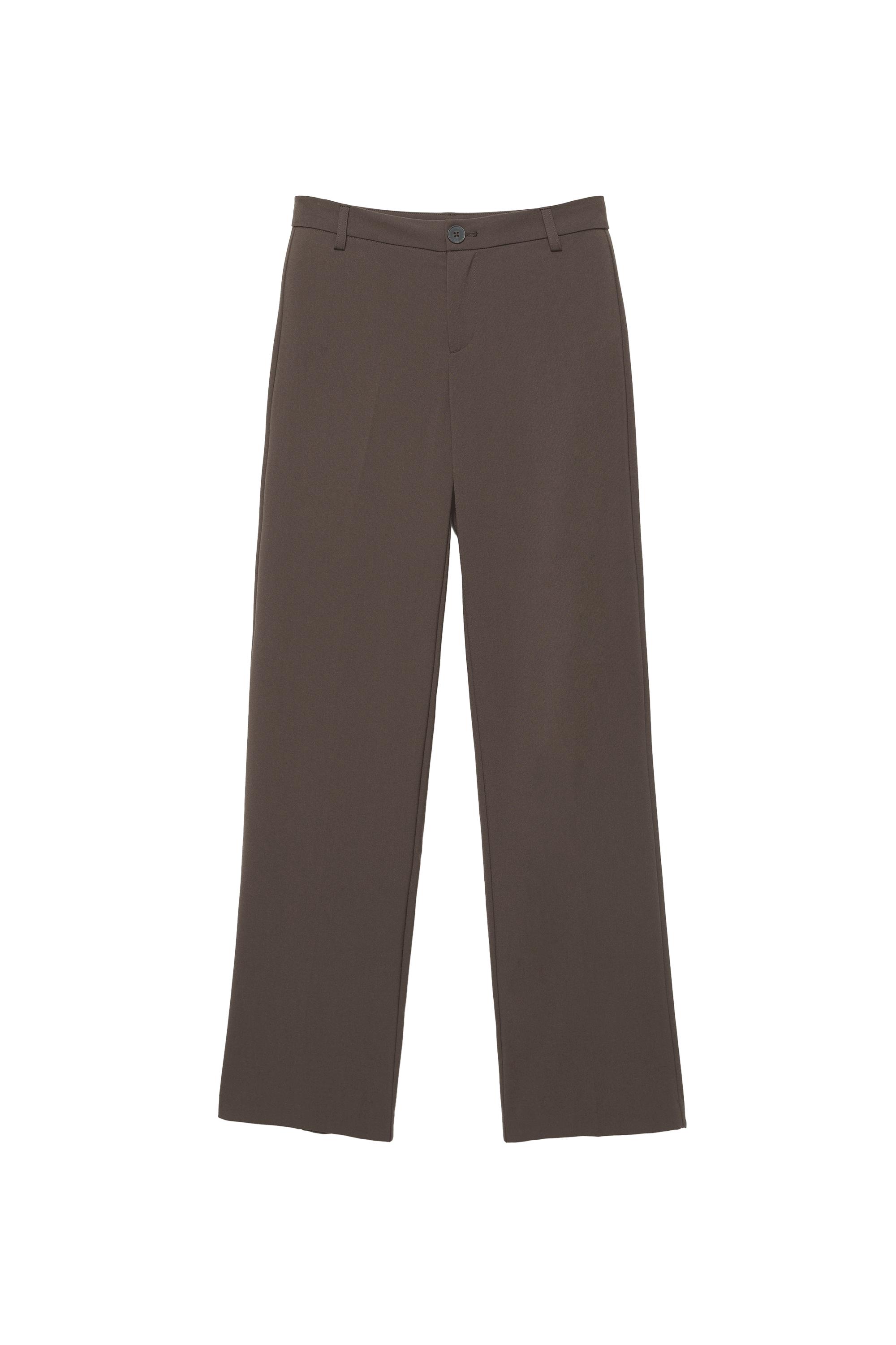 Uzun bol paça kumaş pantolon - Görsel 38