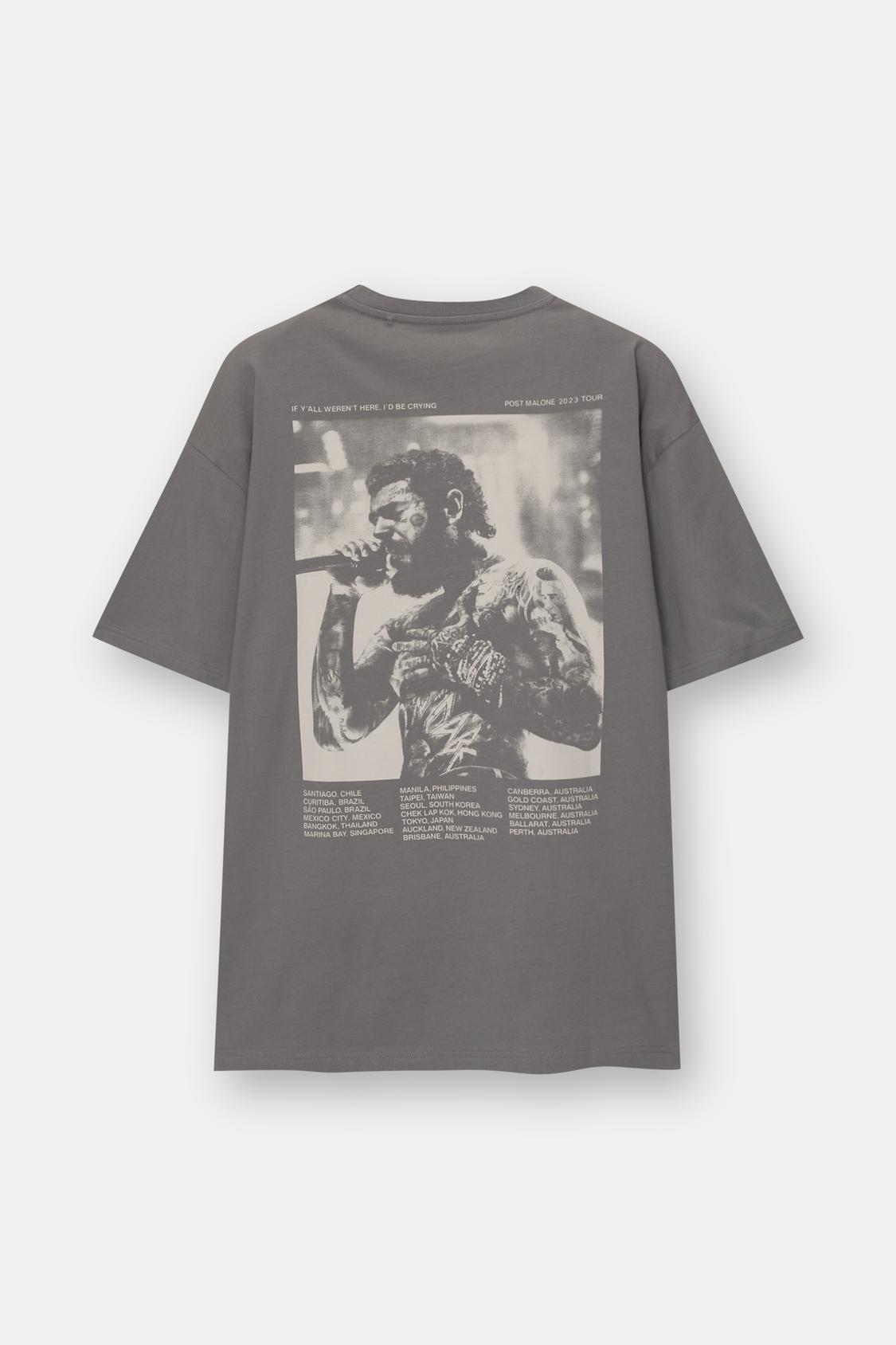 Short sleeve Post Malone T-shirt - pull&bear 