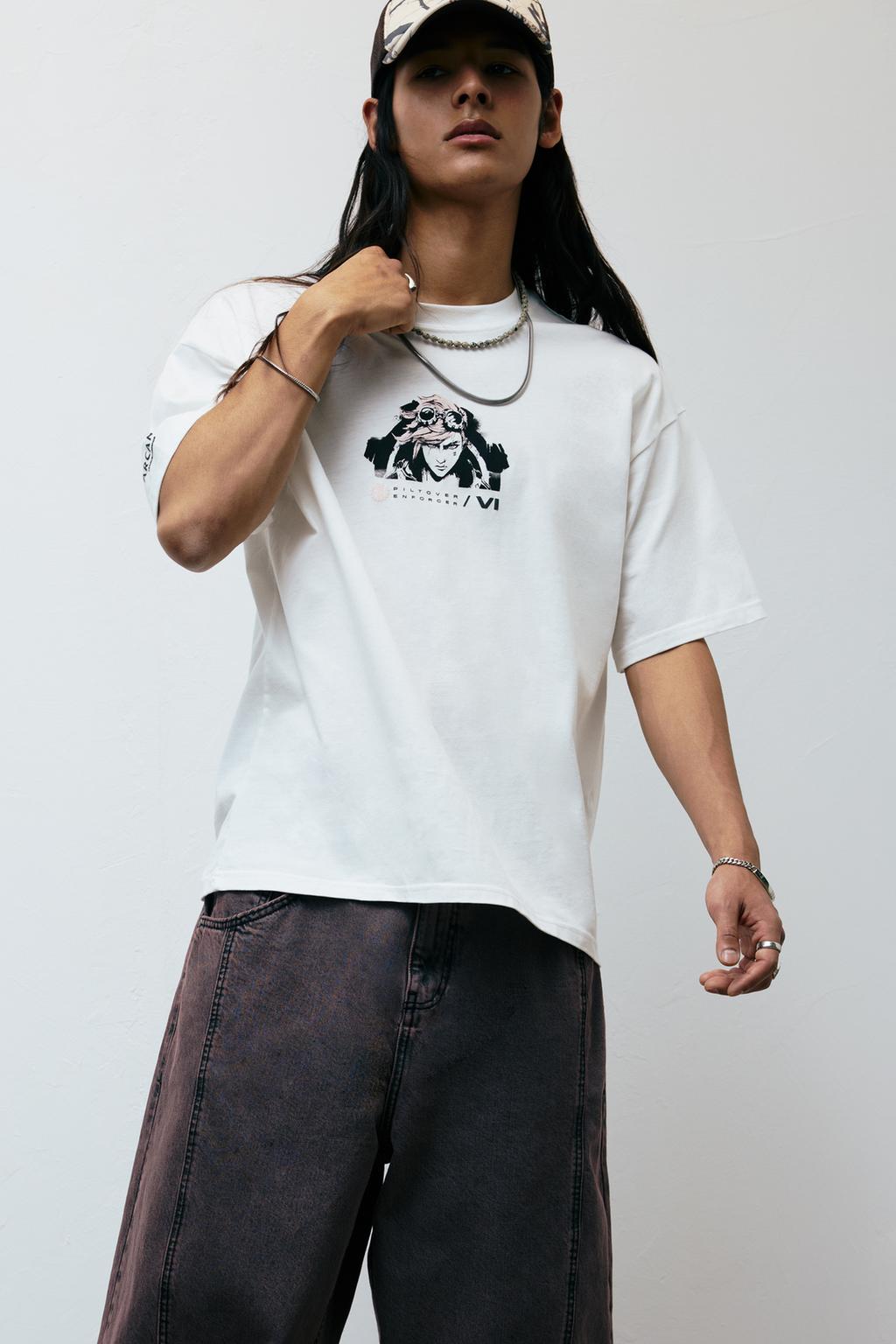 Camiseta Arcane PULL&BEAR