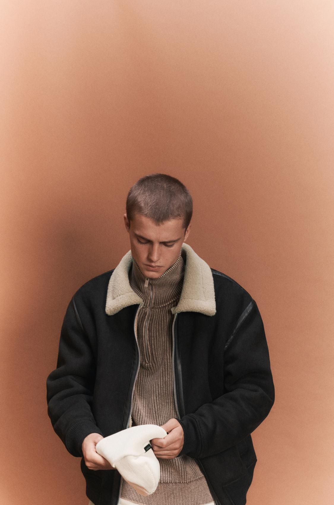 Blouson Bombers Pull And Bear Bomber Homme Veste Bombers Blouson