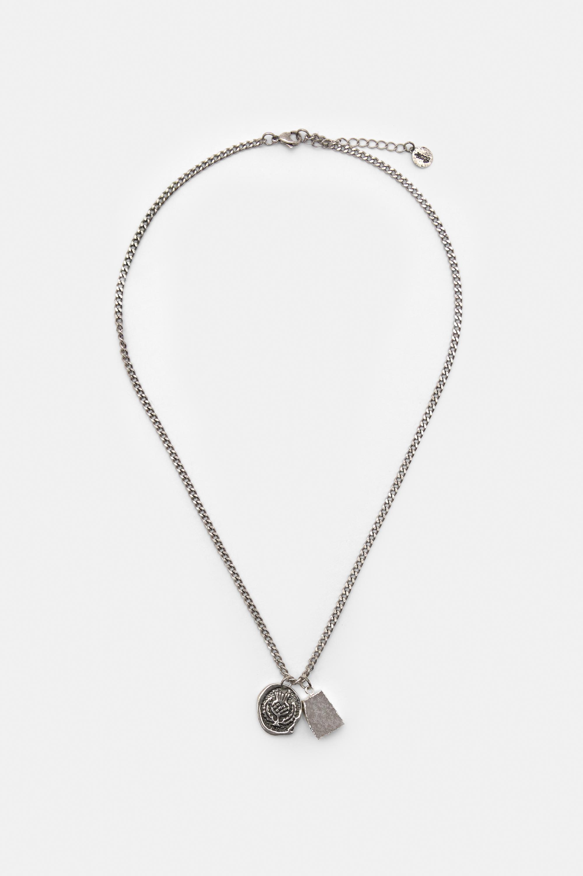 Collana Con Doppio Ciondolo