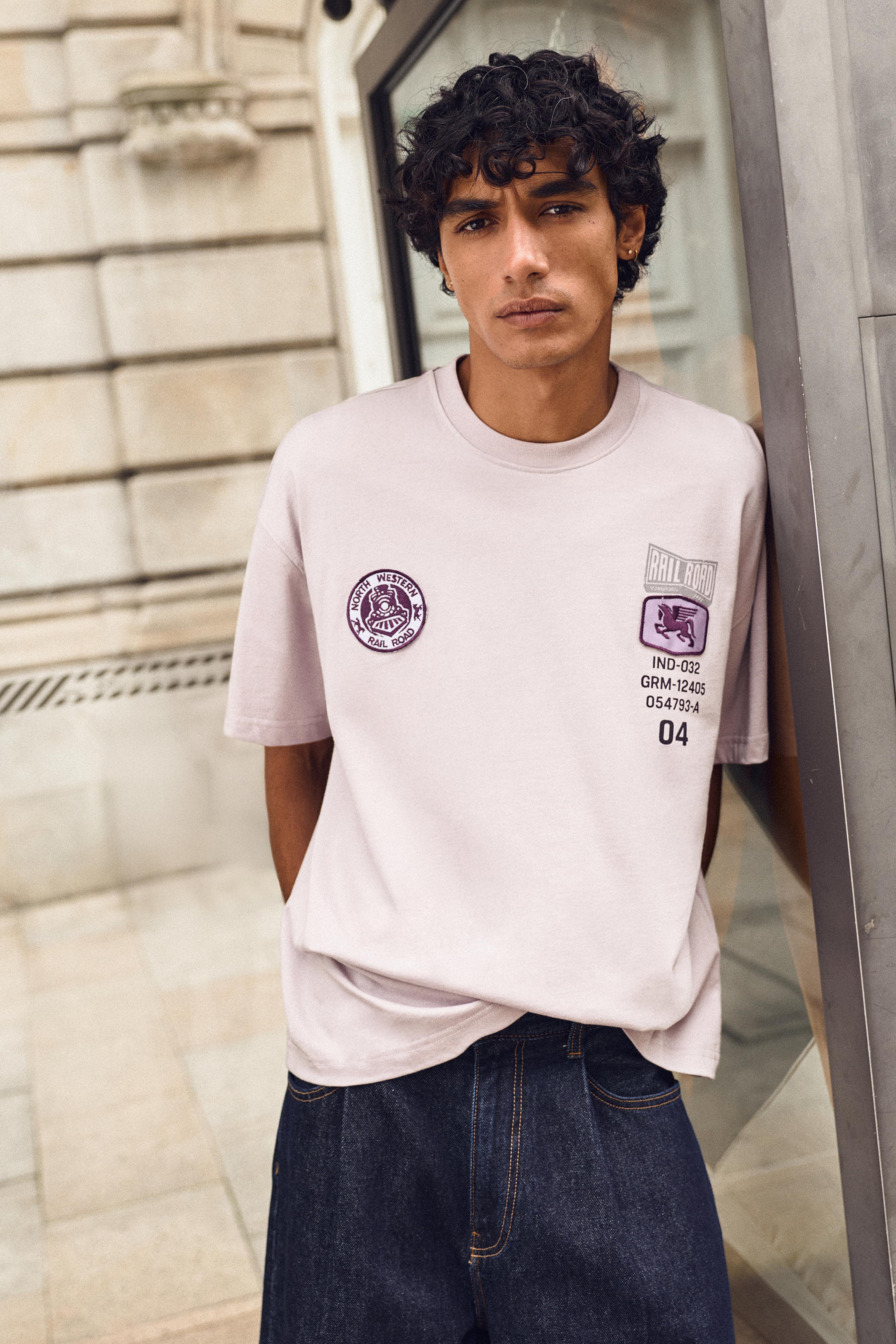 T-Shirt Boxy Grafica