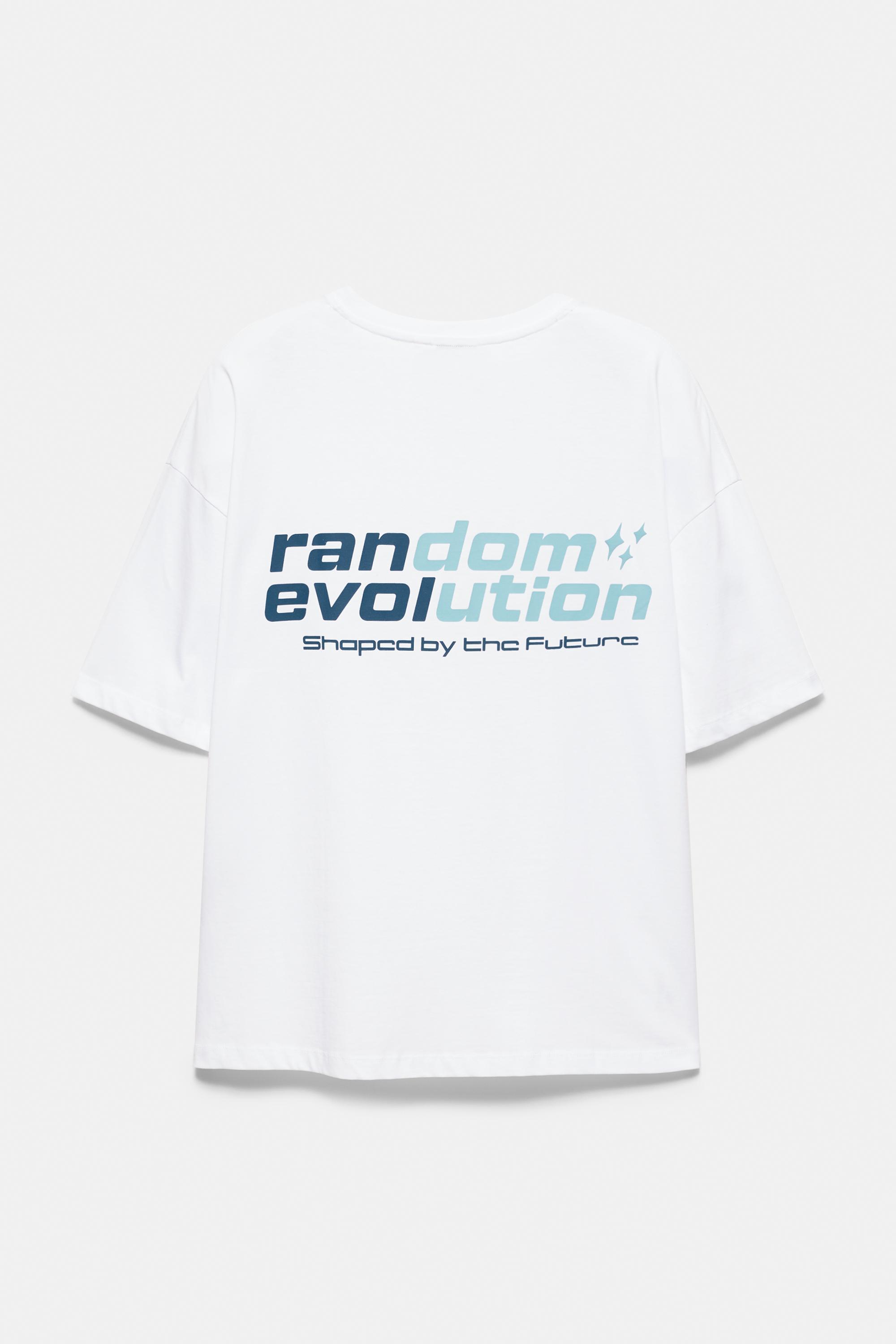 STWD boxy graphic T-shirt — White