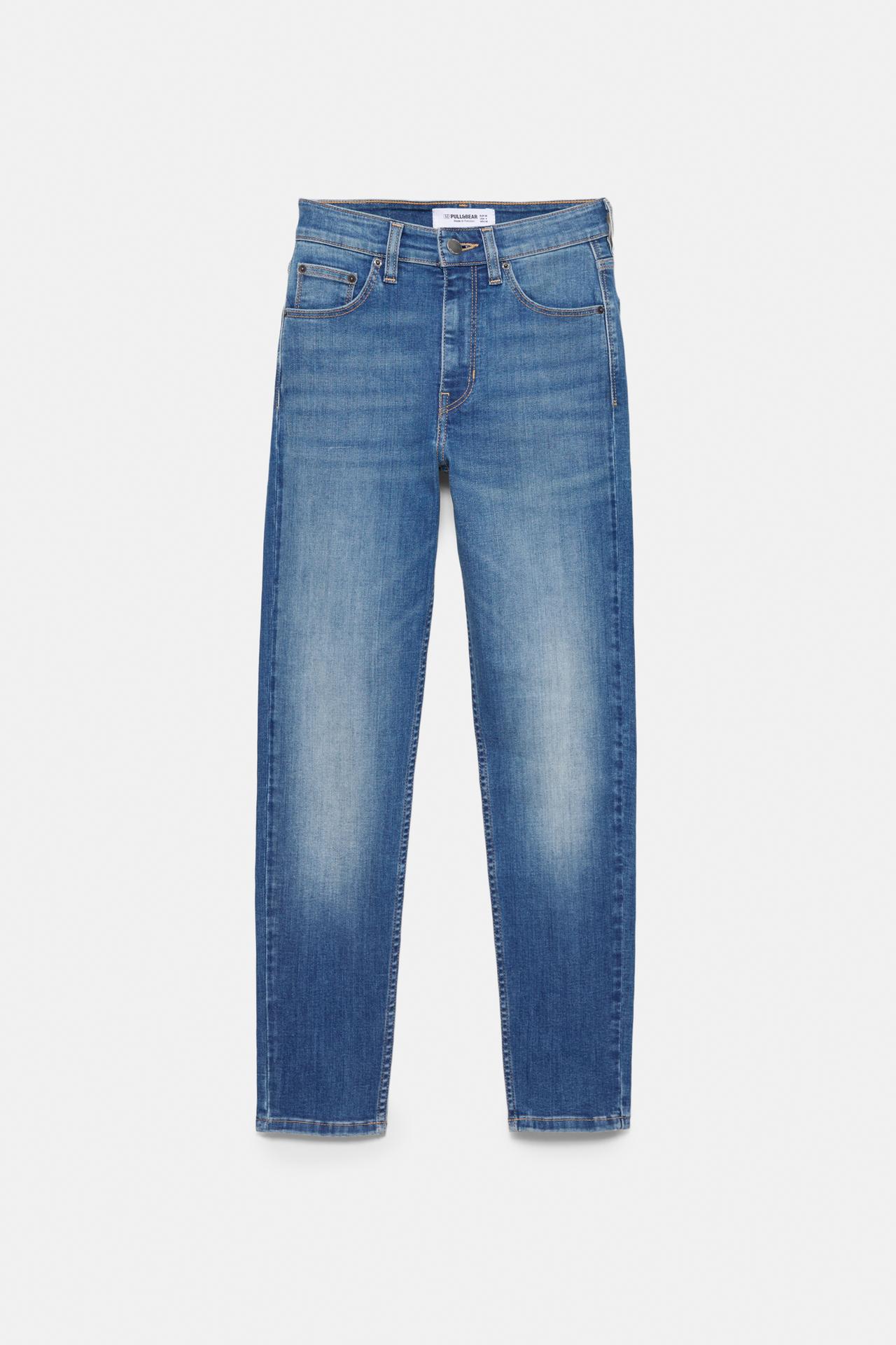 High-waist skinny jeans — Indigo