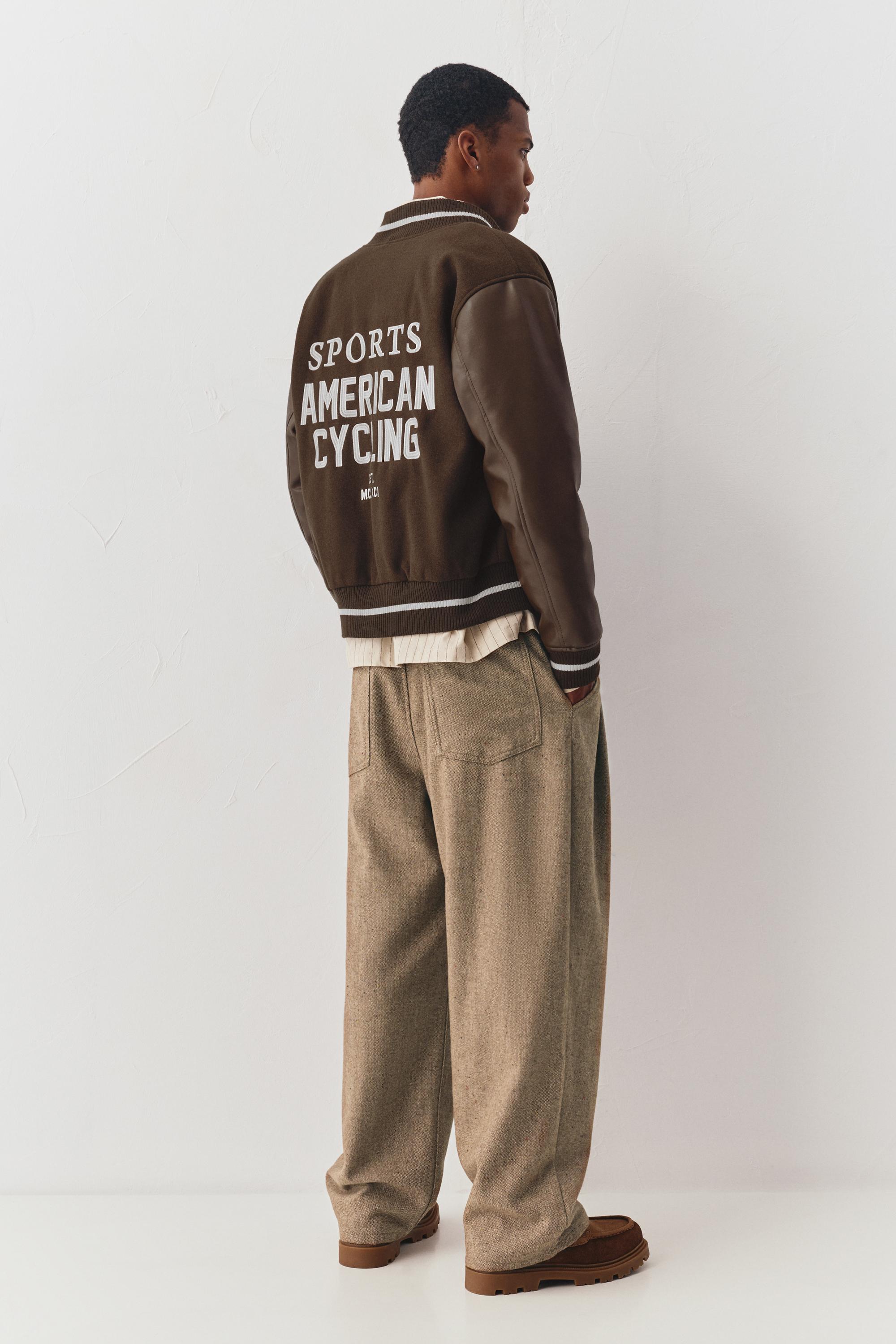 Kahverengi bomber ceket - Görsel 21