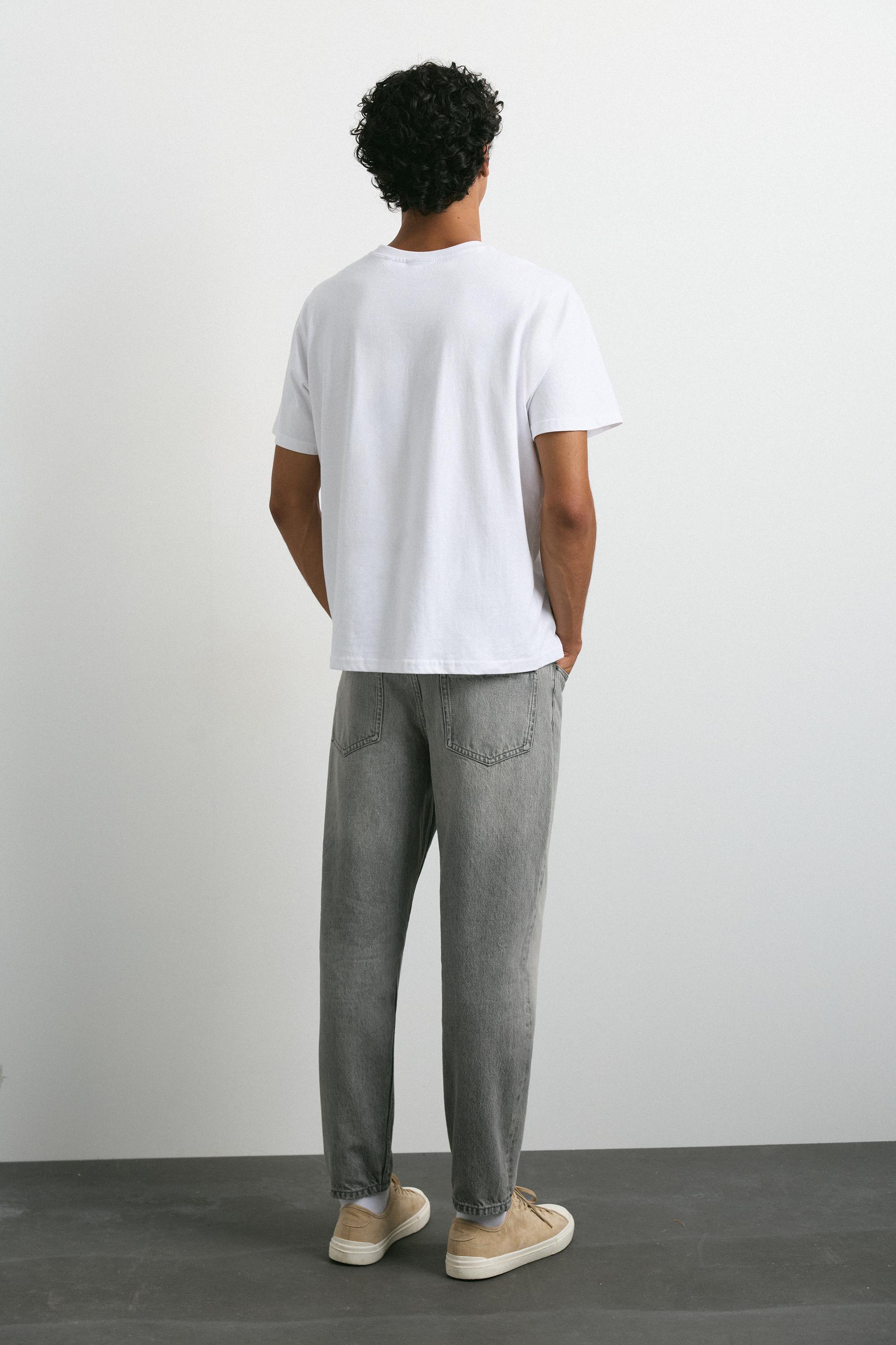Standard jeans — Pale grey