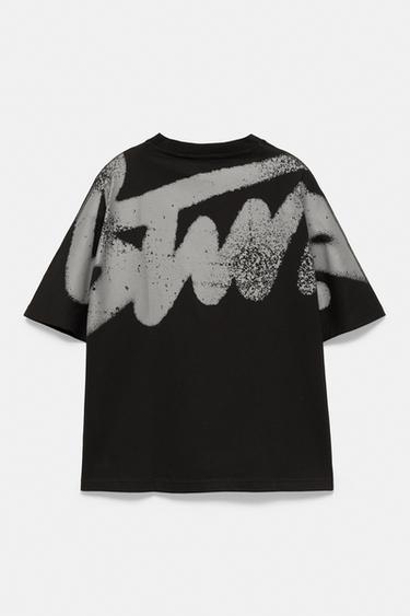 STWD graffiti logo T-shirt — Black 8