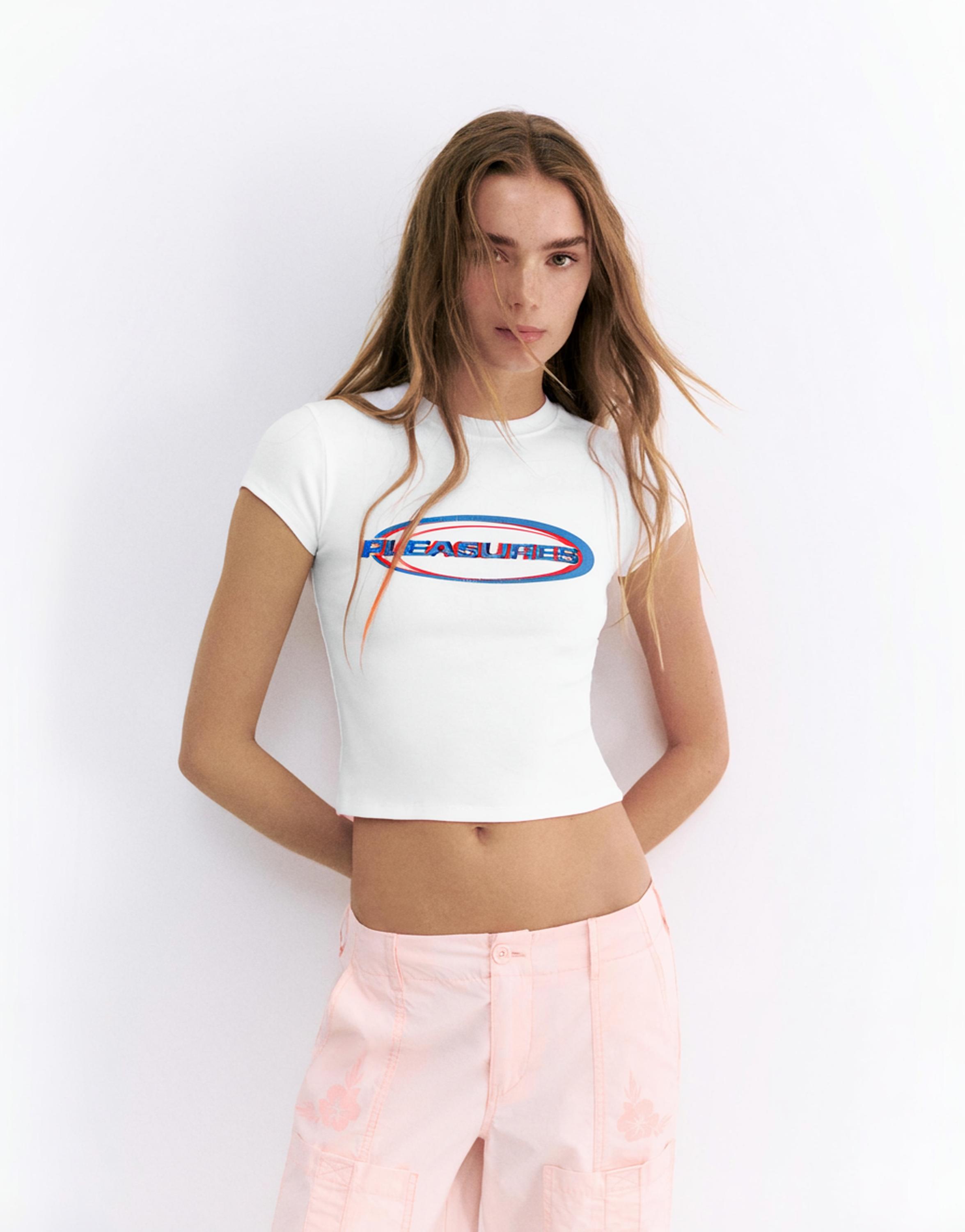 Pleasures x STWD T-shirt — White