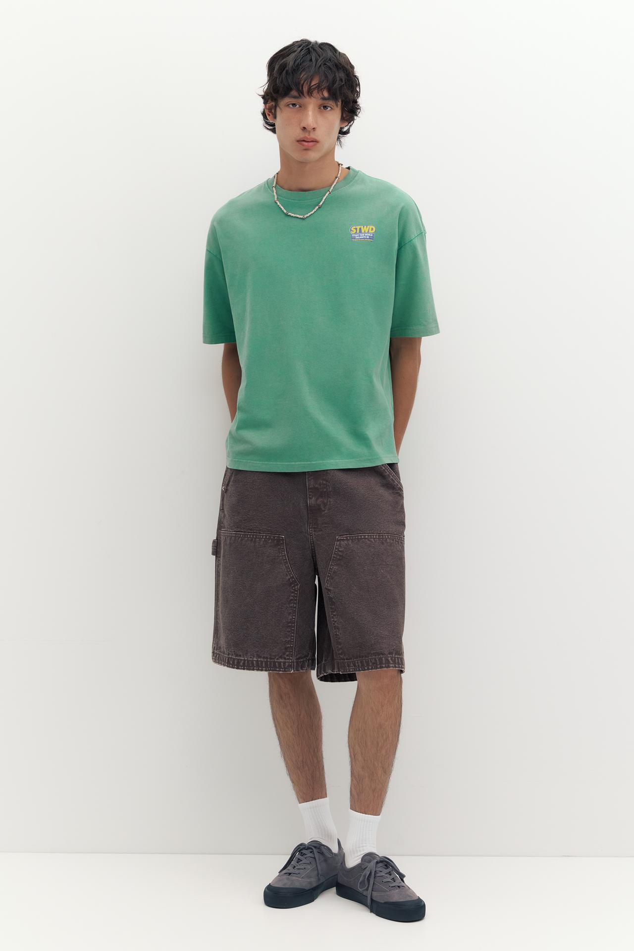 STWD graphic T-shirt — Green