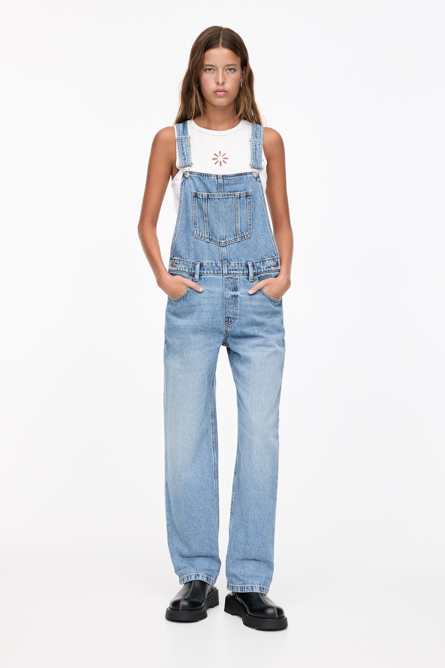 Dungarees and Jumpsuits for Women Shorts Denim Pull Bear