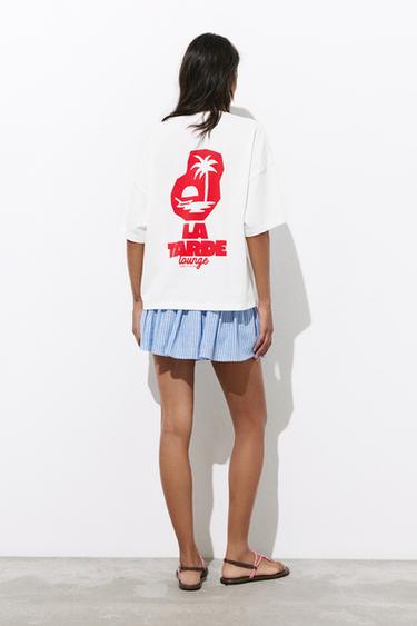 La Tarde graphic T-shirt — White 3