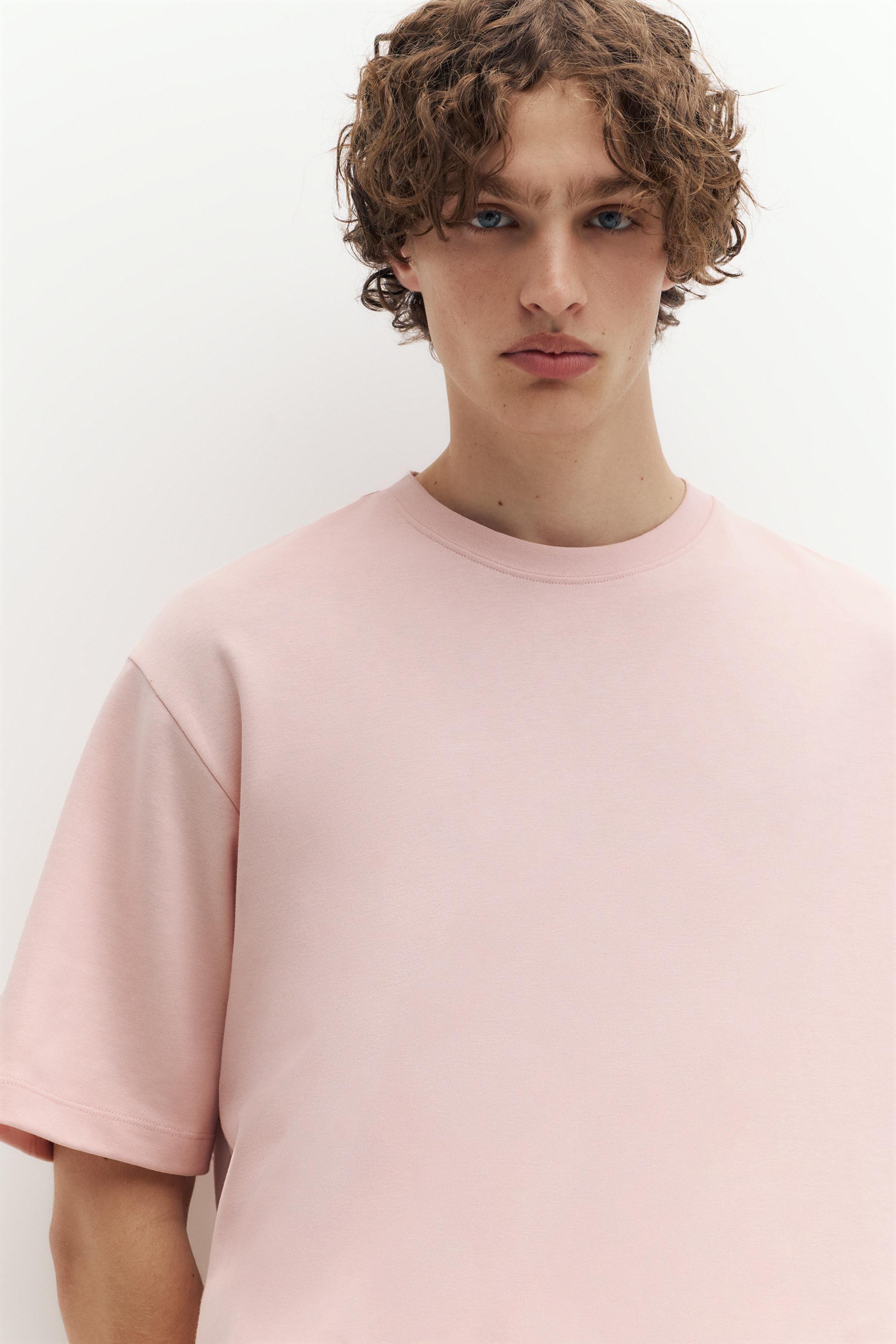 Boxy T-shirt — Pink