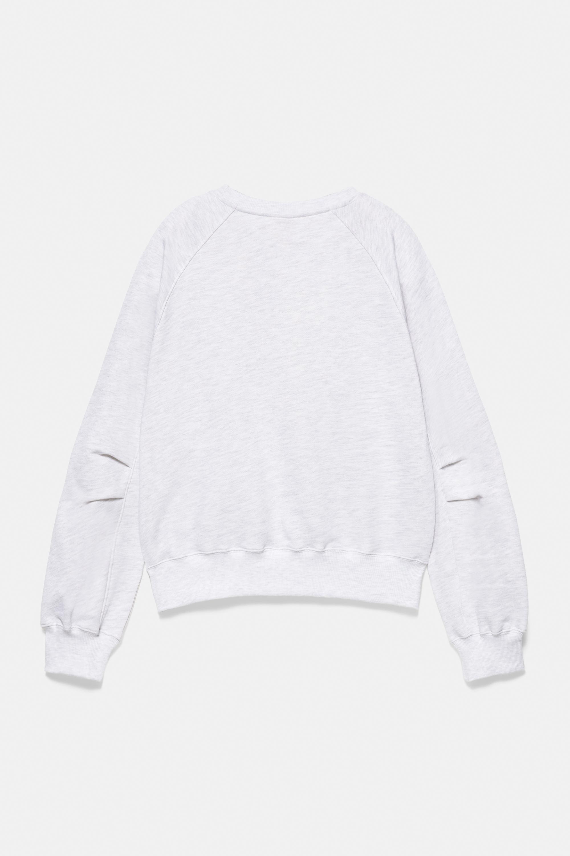 Creative graphic sweatshirt — Grey marl
