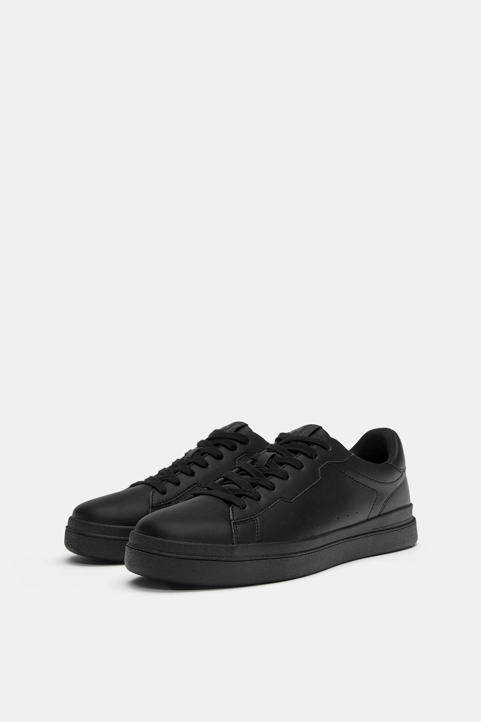 Casual chunky sole trainers — Black