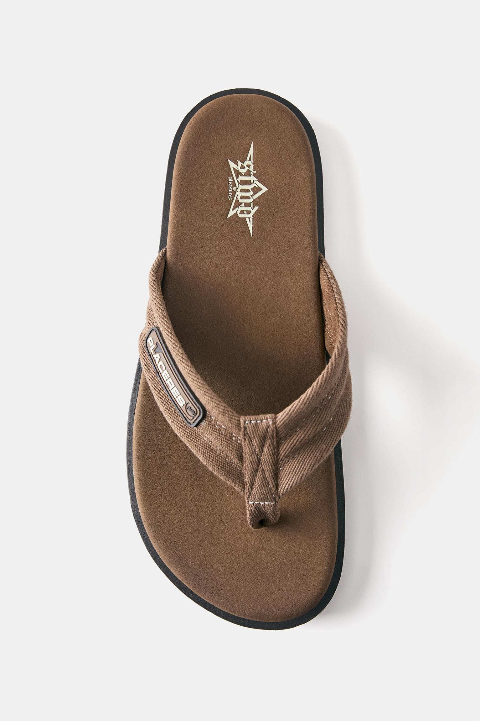 Pleasures Sandals — Brown