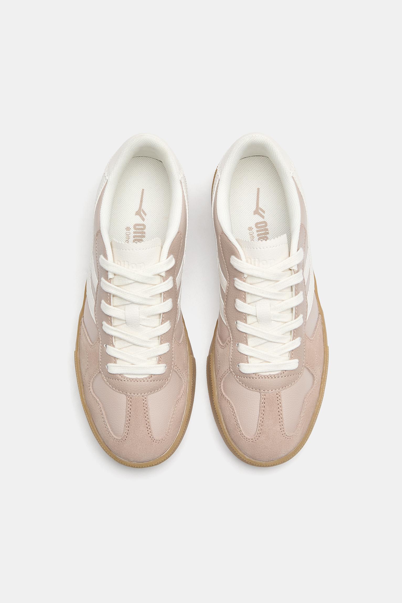 Chunky retro trainers — Pink