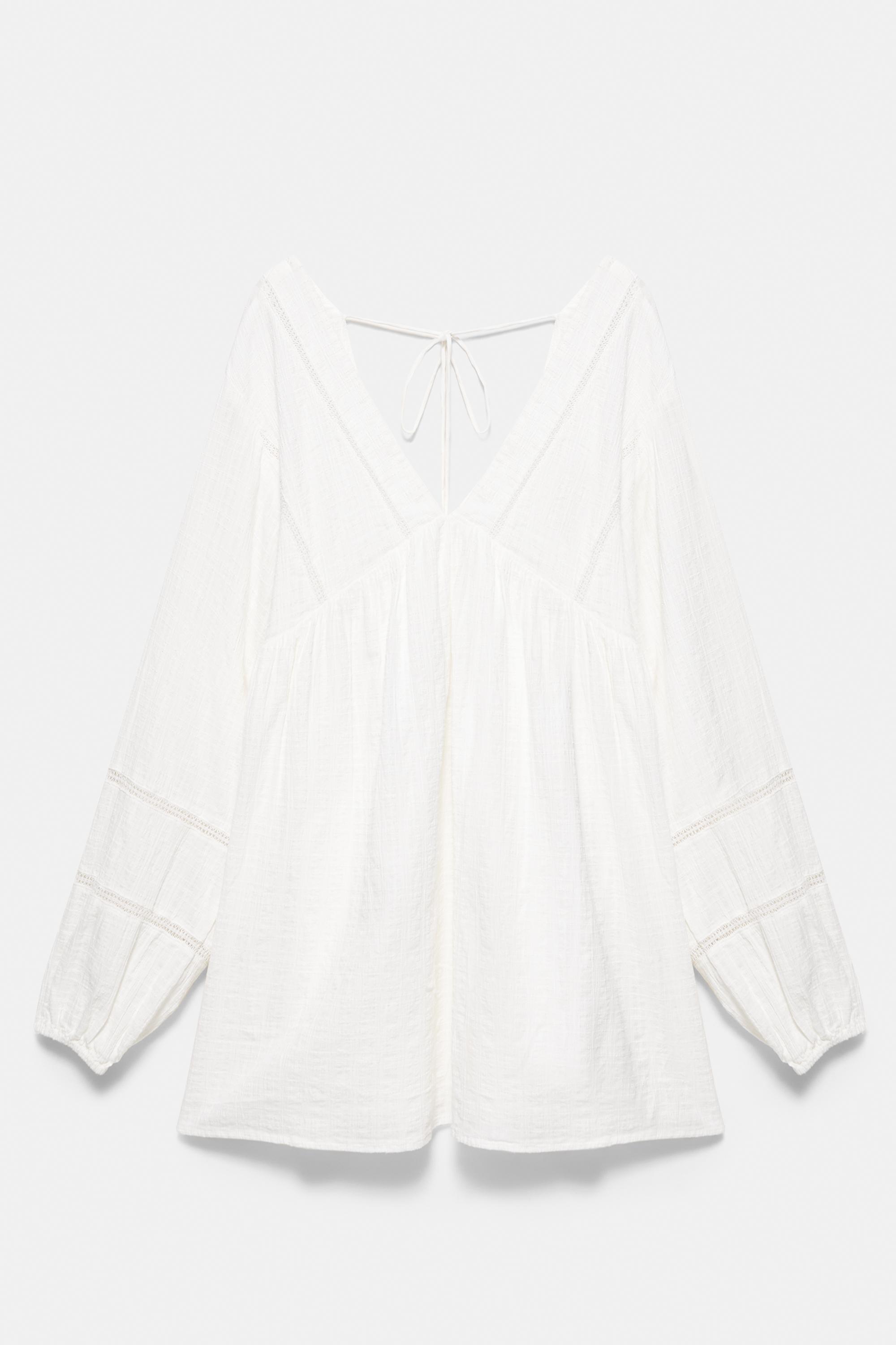 Short white dress — White
