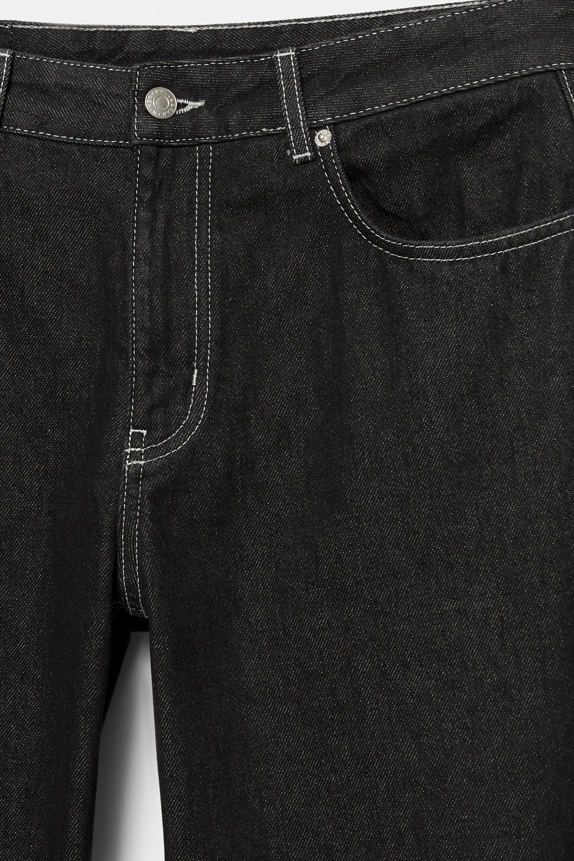 Baggy balloon jeans — Black