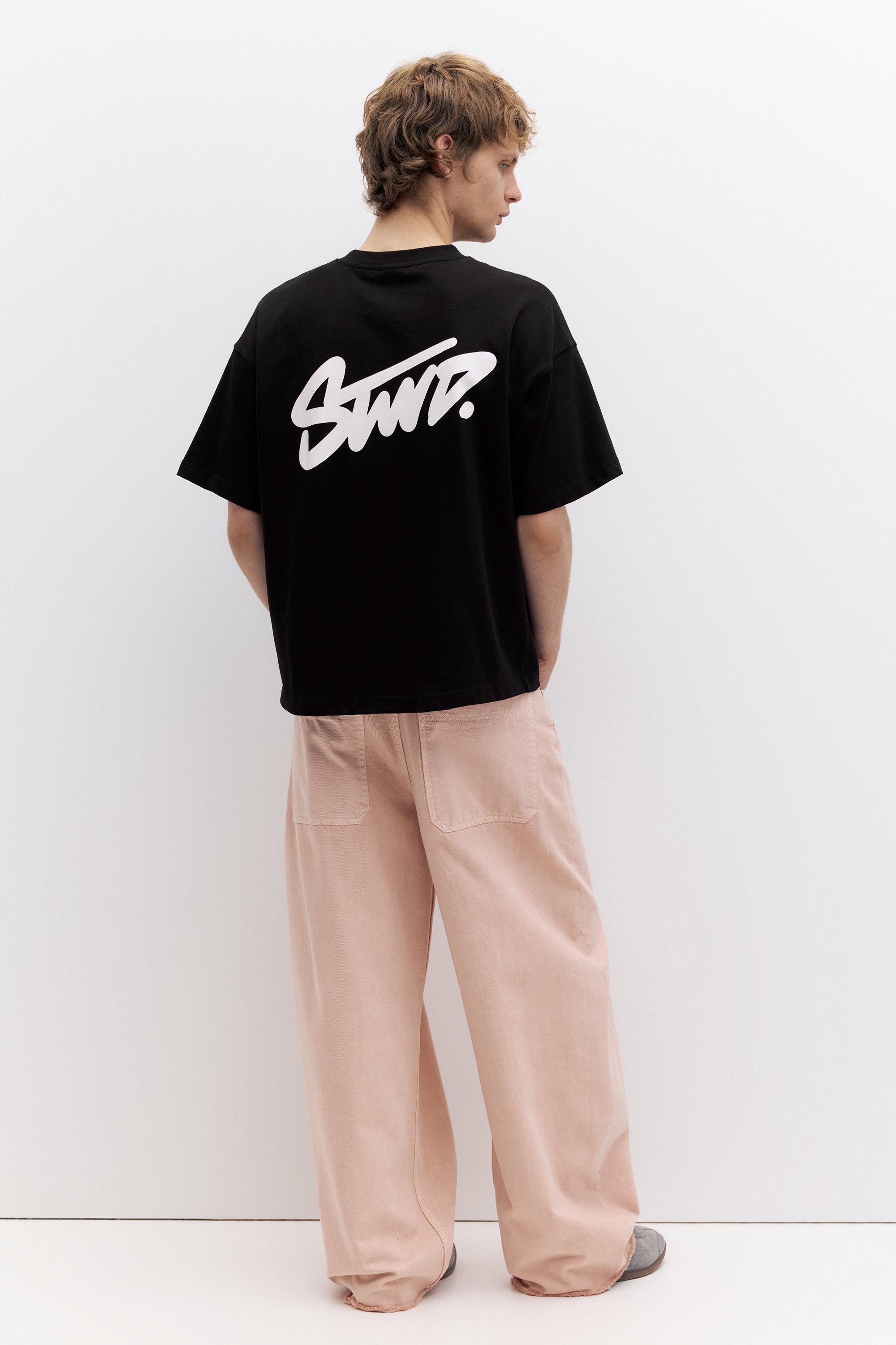 STWD logolu salaş t-shirt - Görsel 70