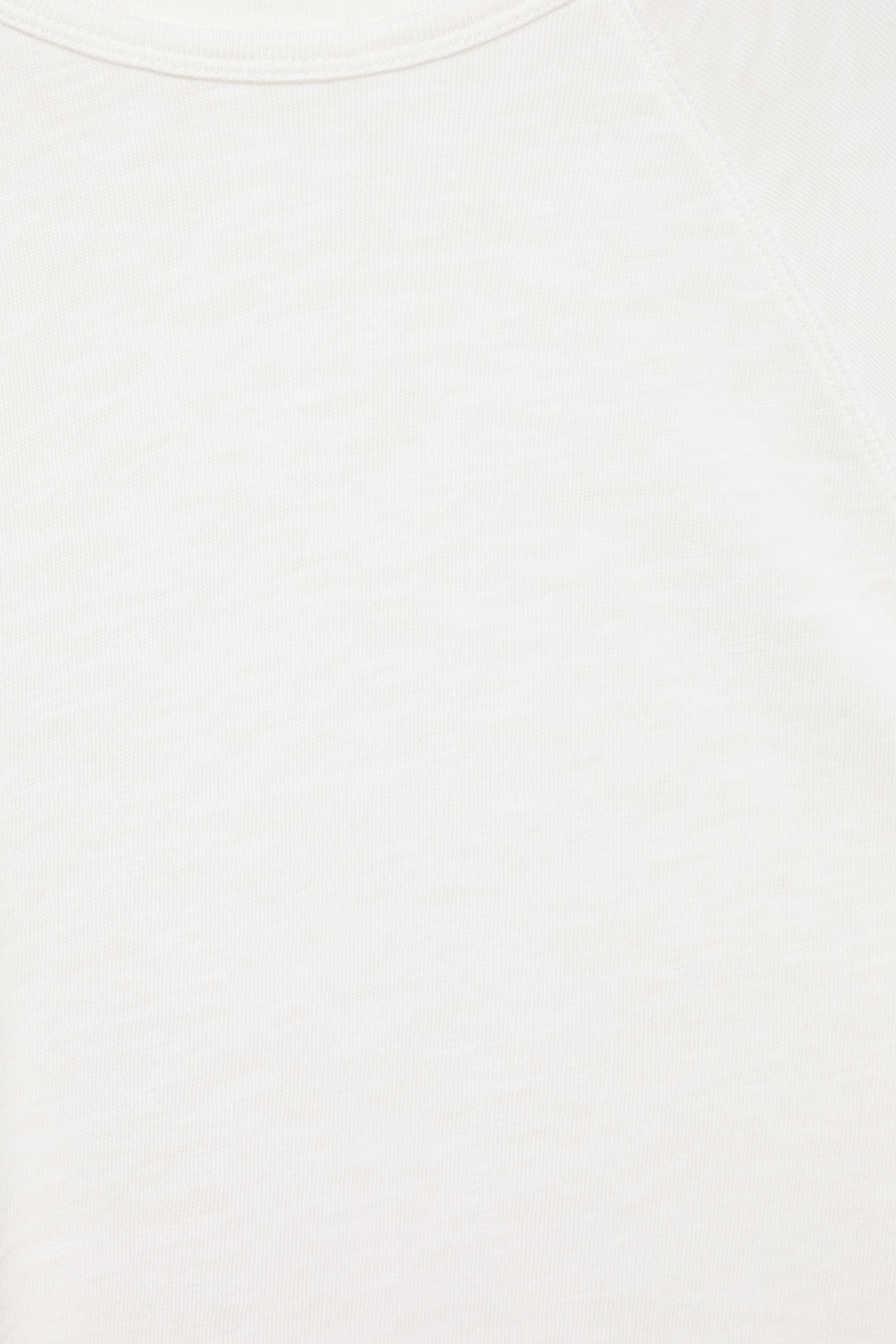 Long sleeve raglan T-shirt — Off white