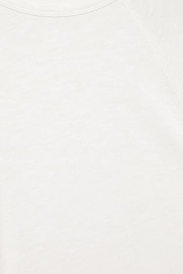 Long sleeve raglan T-shirt — Off white 8