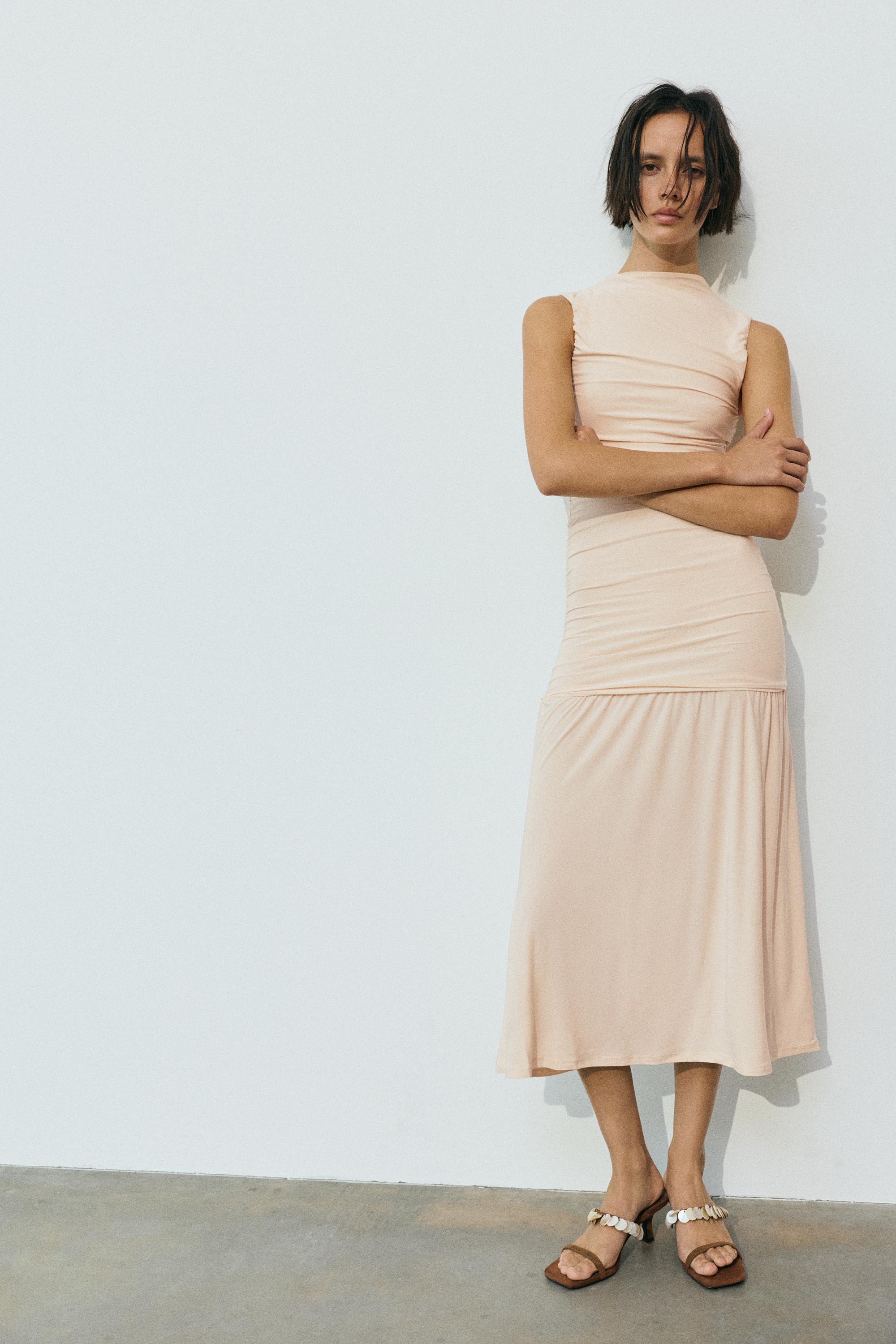 Boncuklu topuklu sandalet - Görsel 14