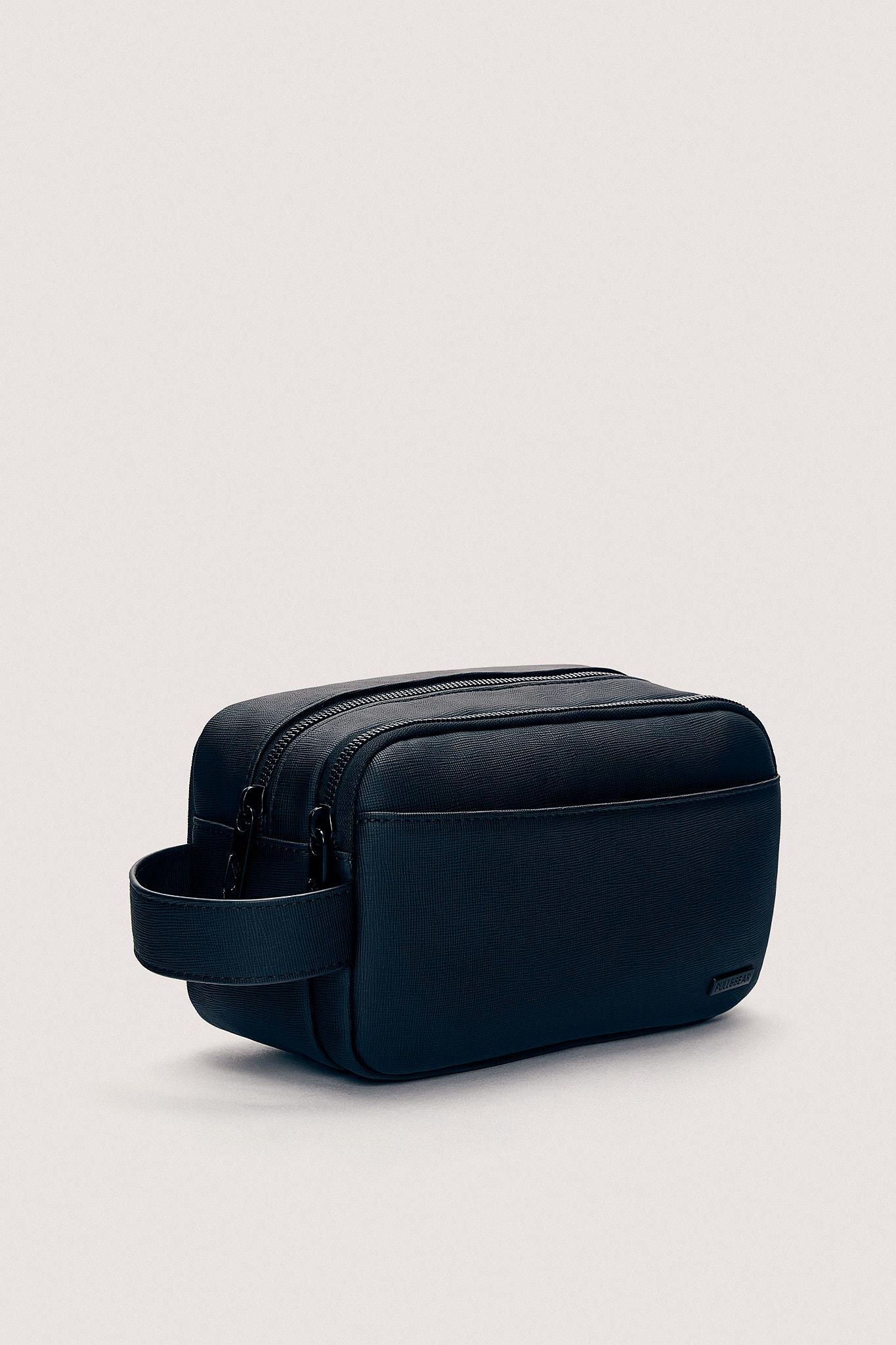 Saplı makyaj çantası - Görsel 20