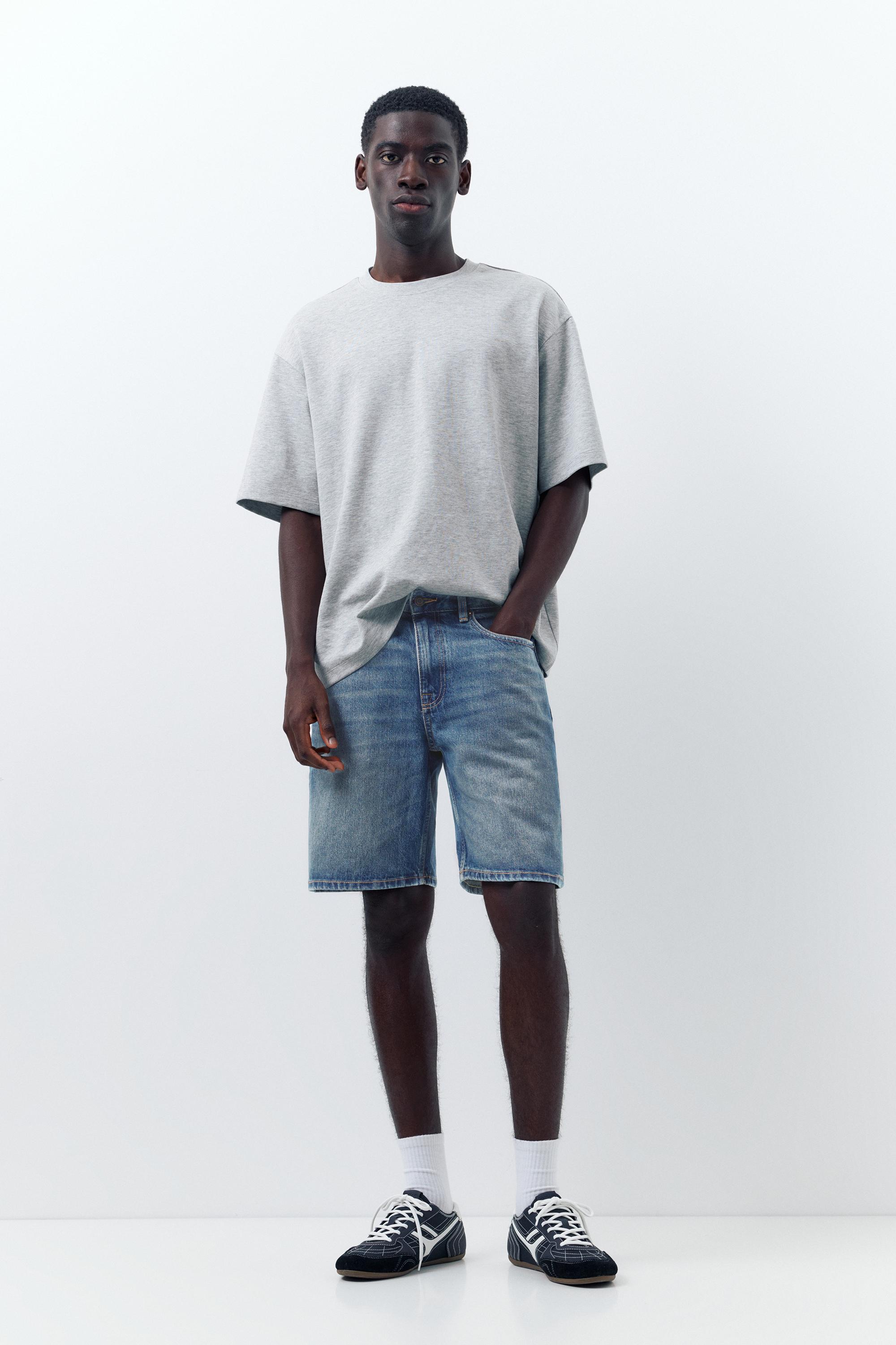 Denim bermuda şort - Görsel 48