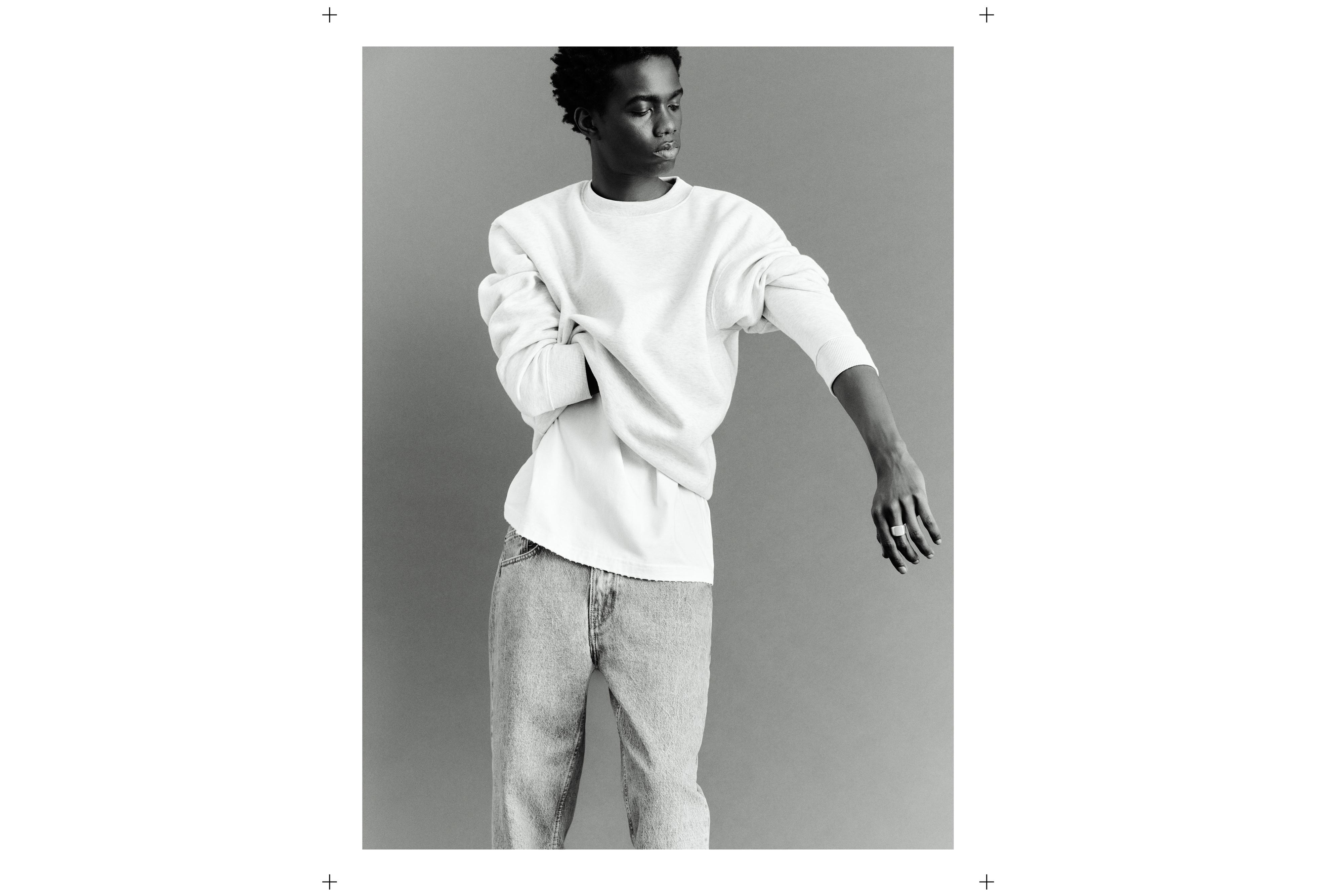 Standard jeans — Dark grey