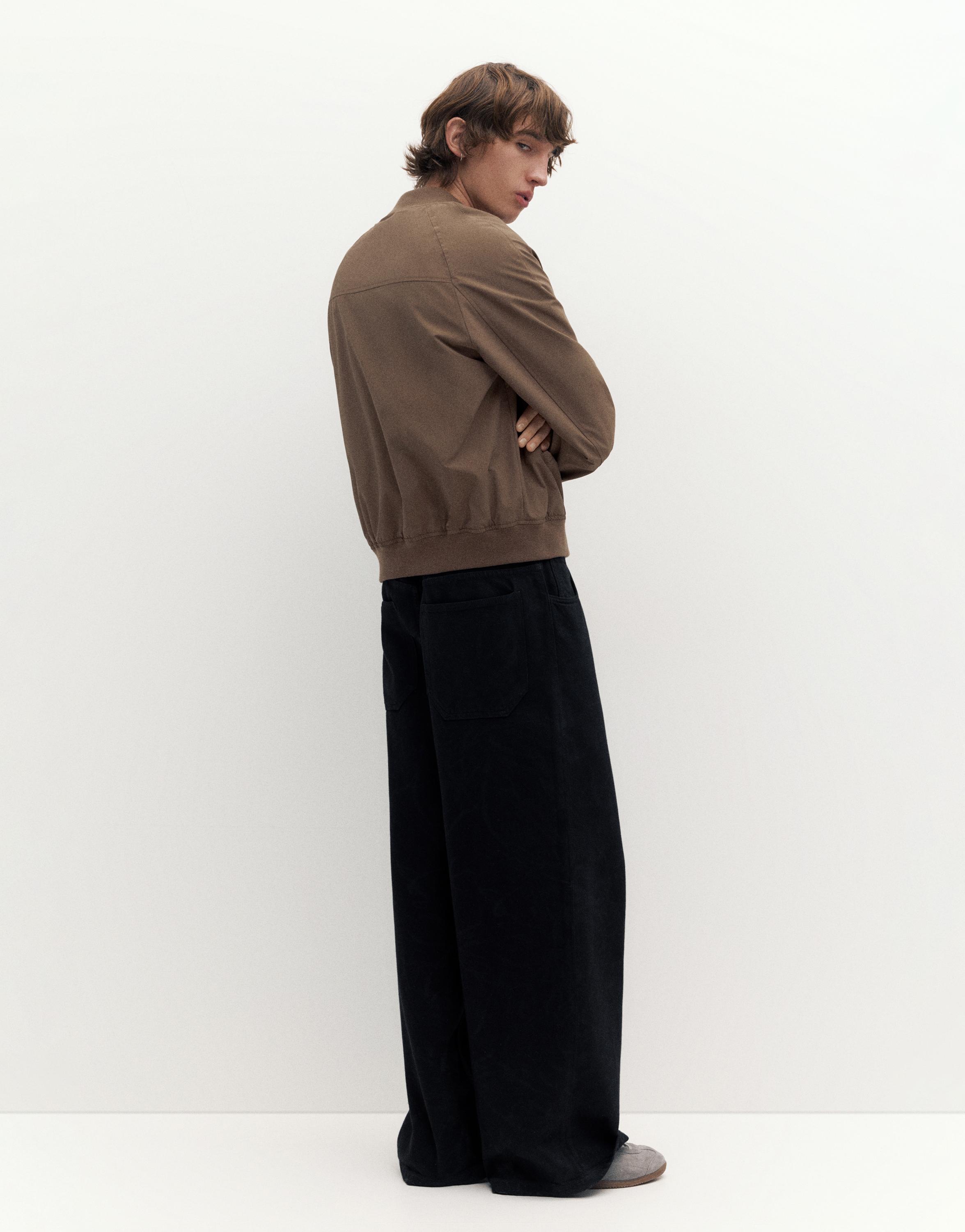 Lightweight bomber jacket — Brown