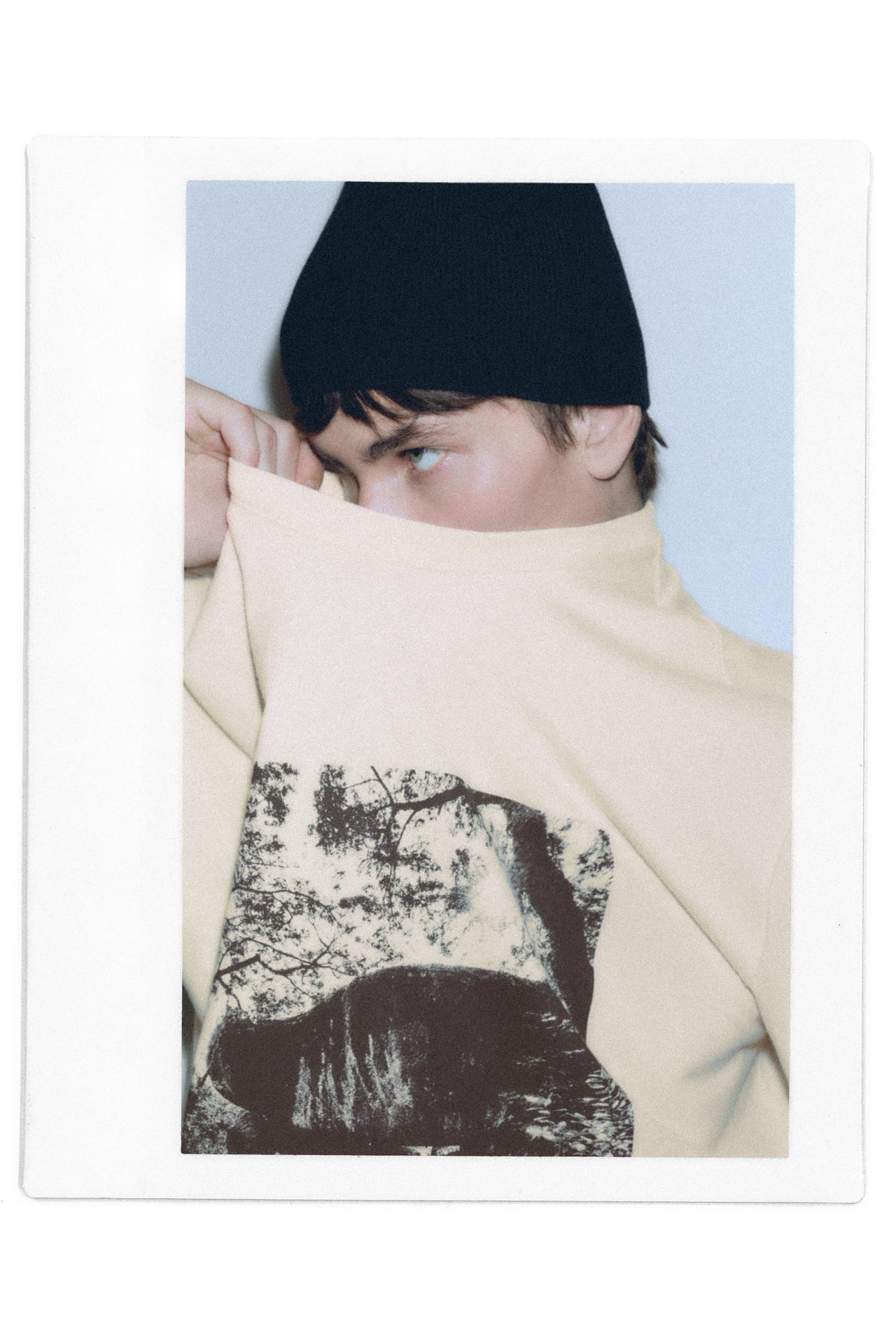 STWD graphic T-shirt — Ecru