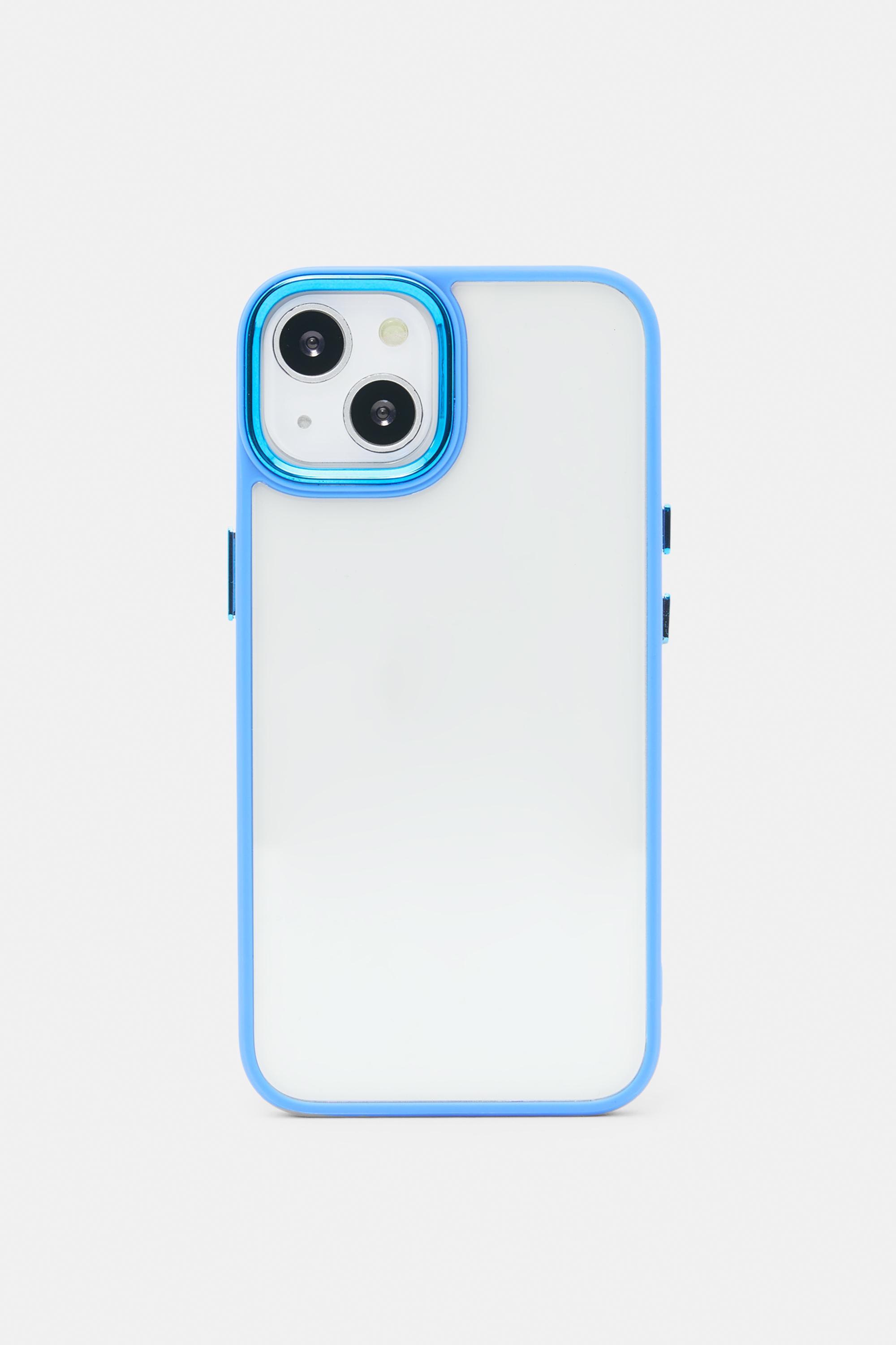 Cover Iphone Con Bordo A Contrasto