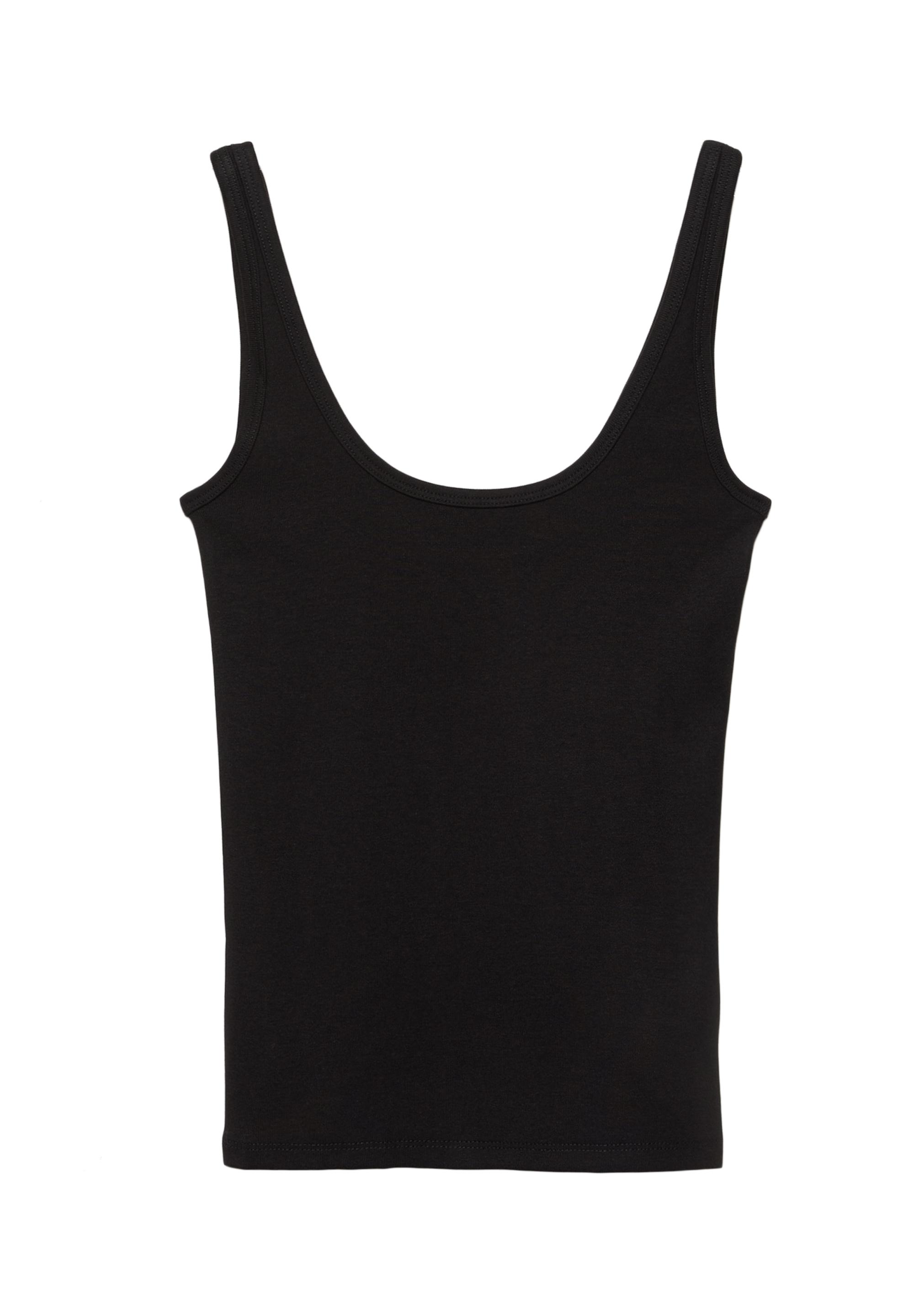 Modal tank top — Black