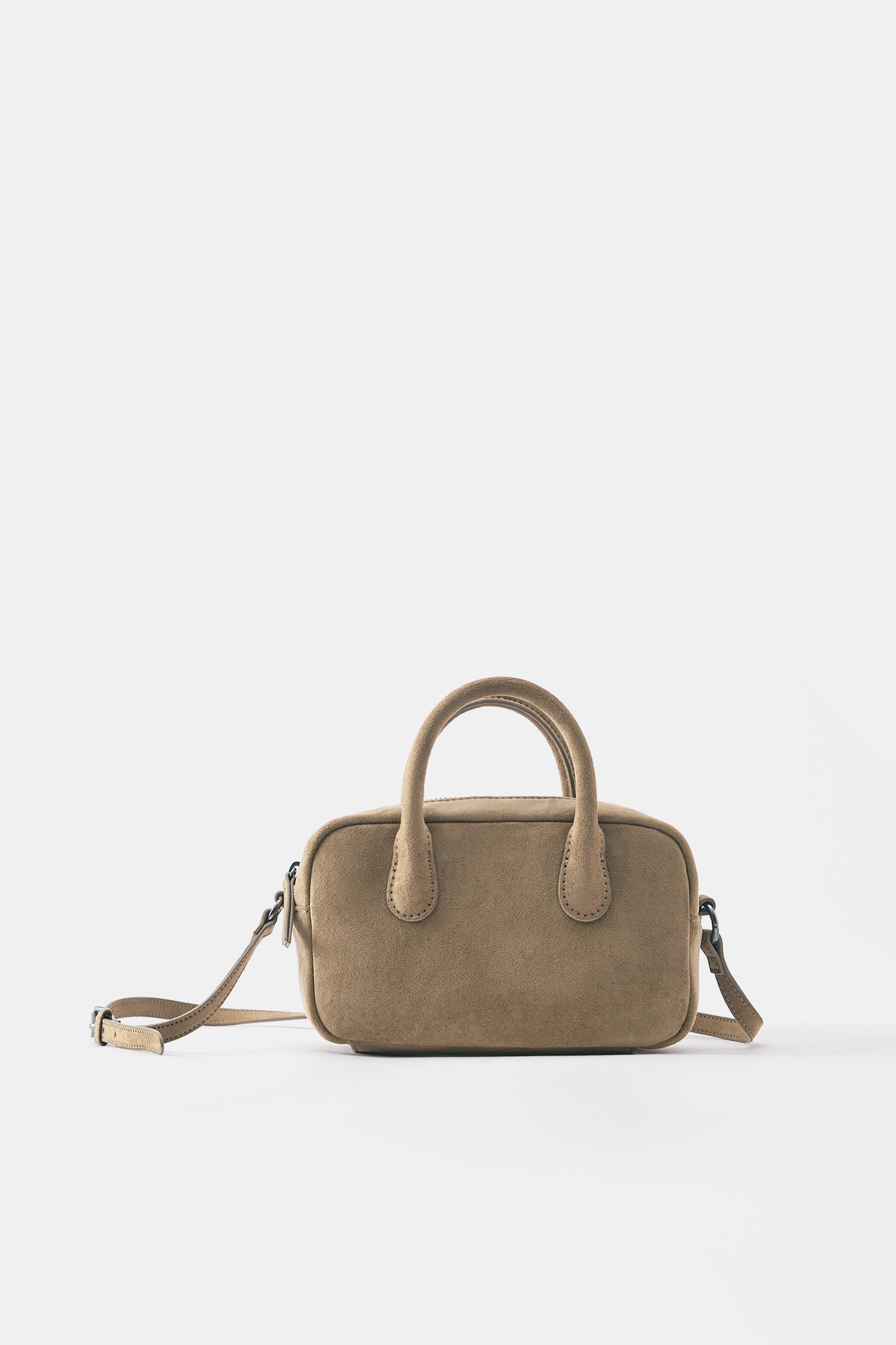 Mini crossbody bag — Camel