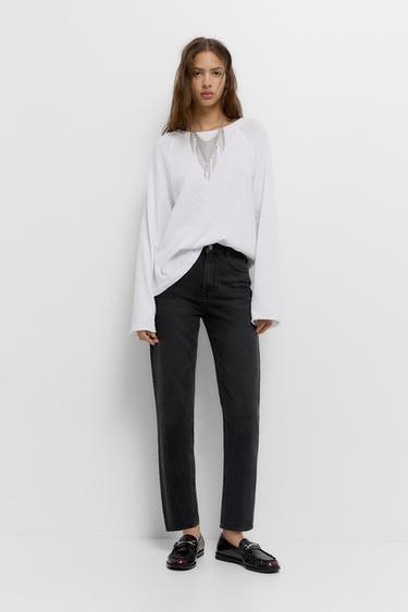 Slim fit comfort jeans — Black 1
