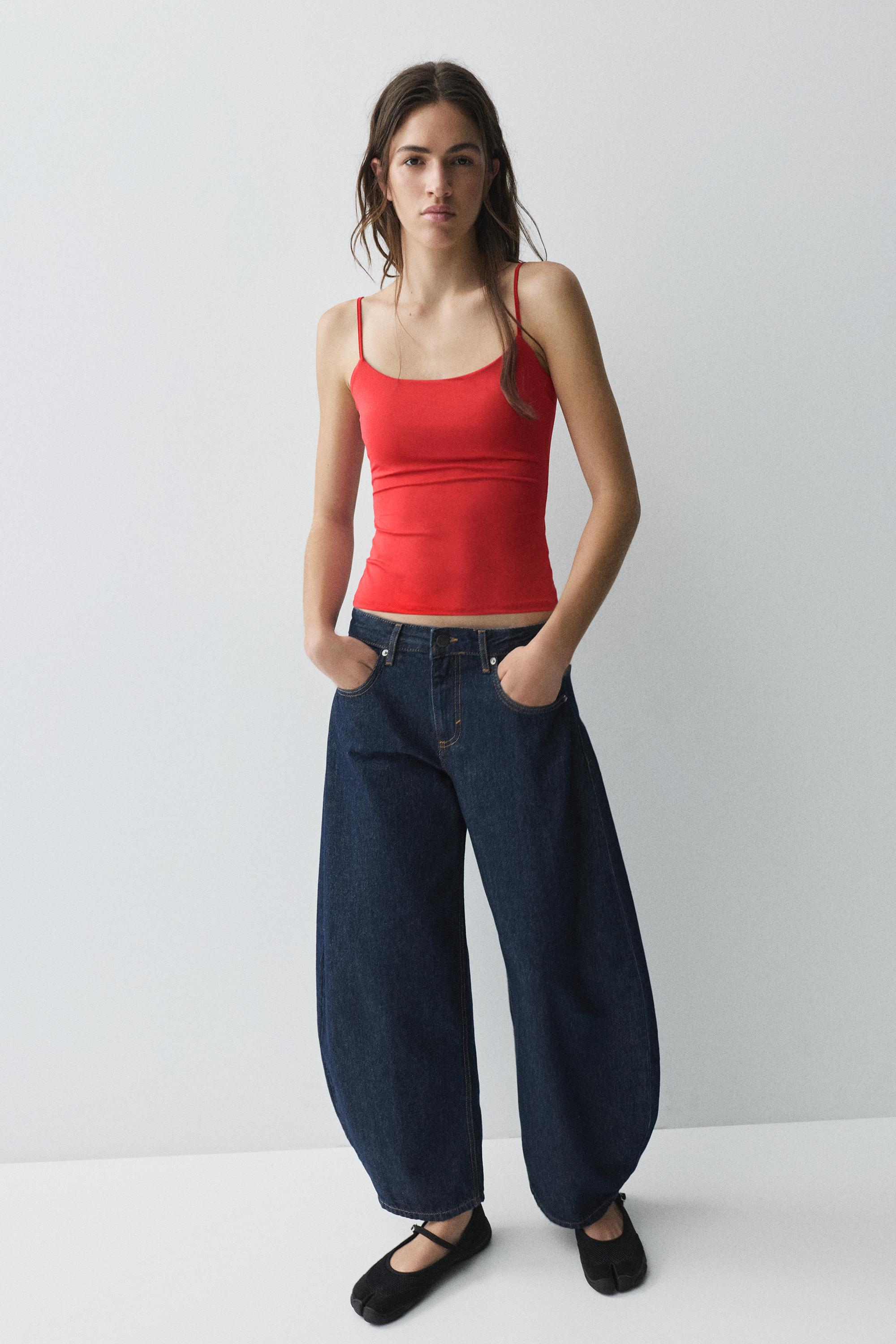Basic top with adjustable straps — Red