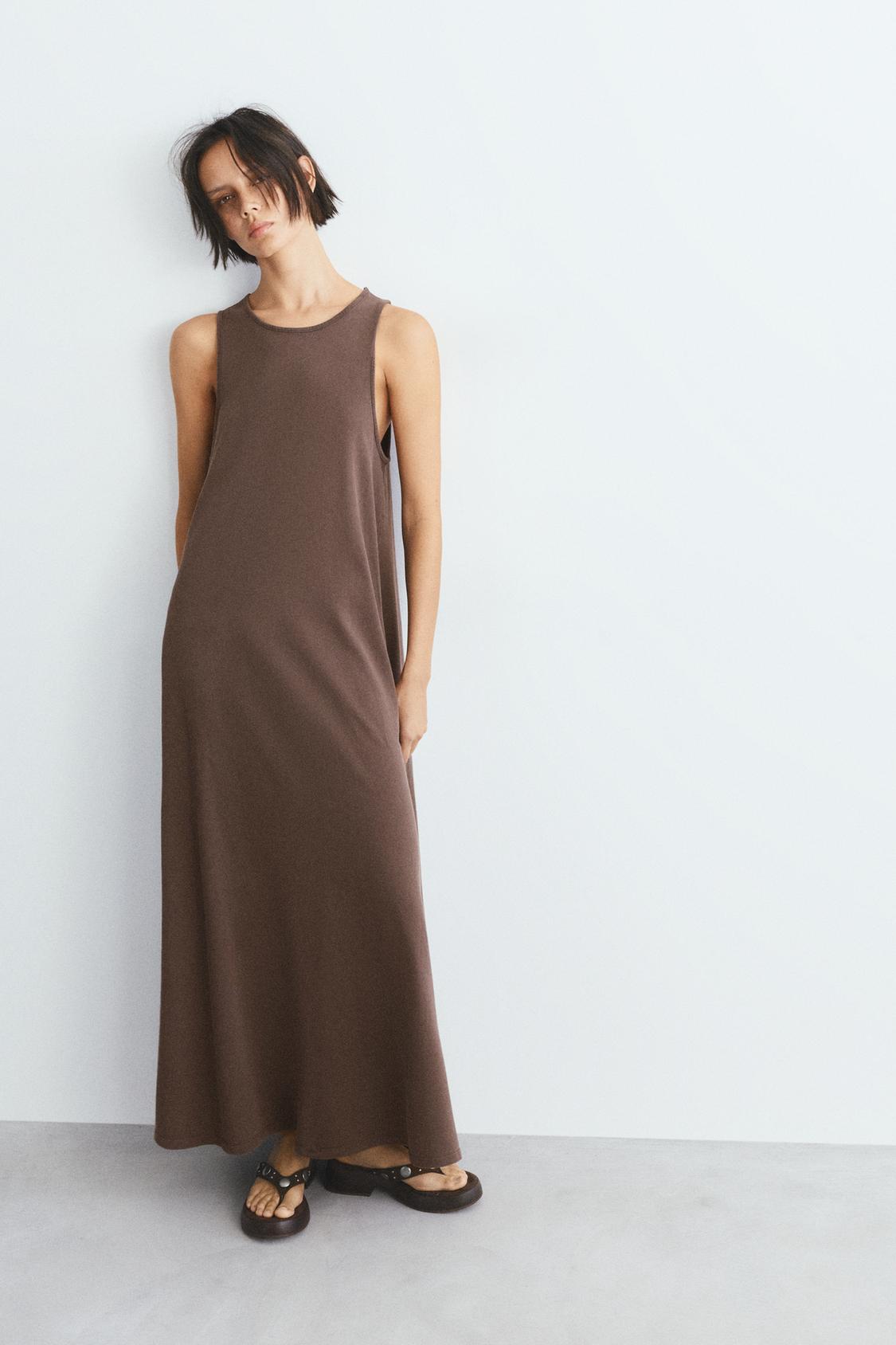 Women's Midi Dresses | Pull&Bear United States