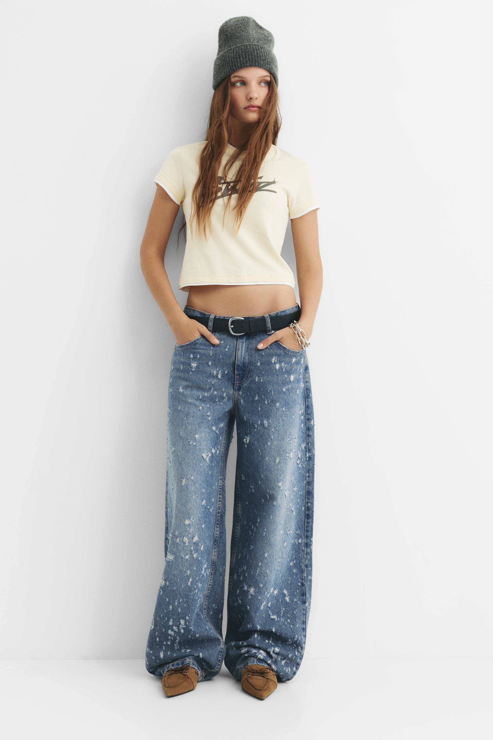 Baggy Jeans Mit Rissen
