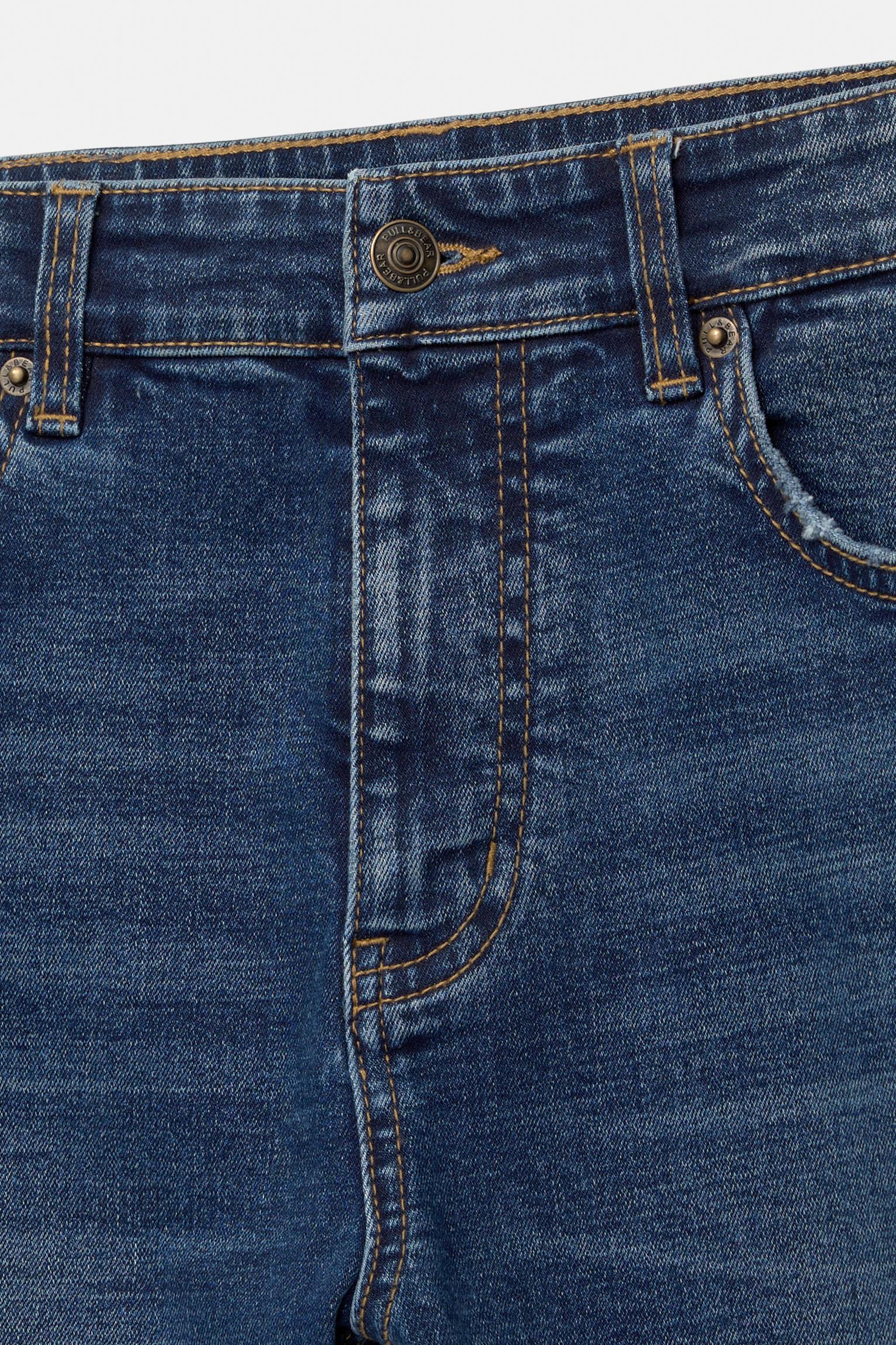 Basic skinny jeans — Dark blue