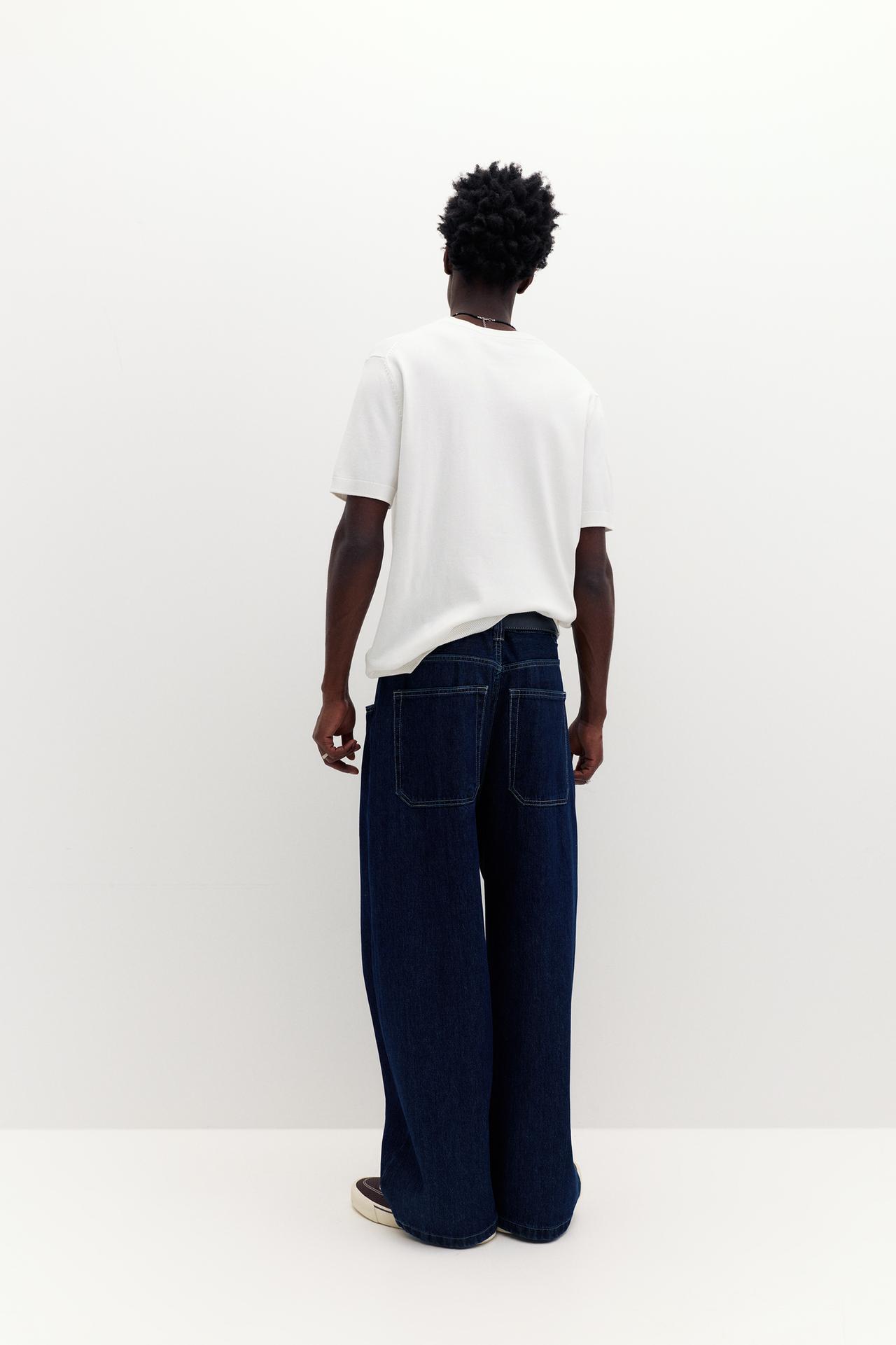 Short sleeve jumper — Off white
