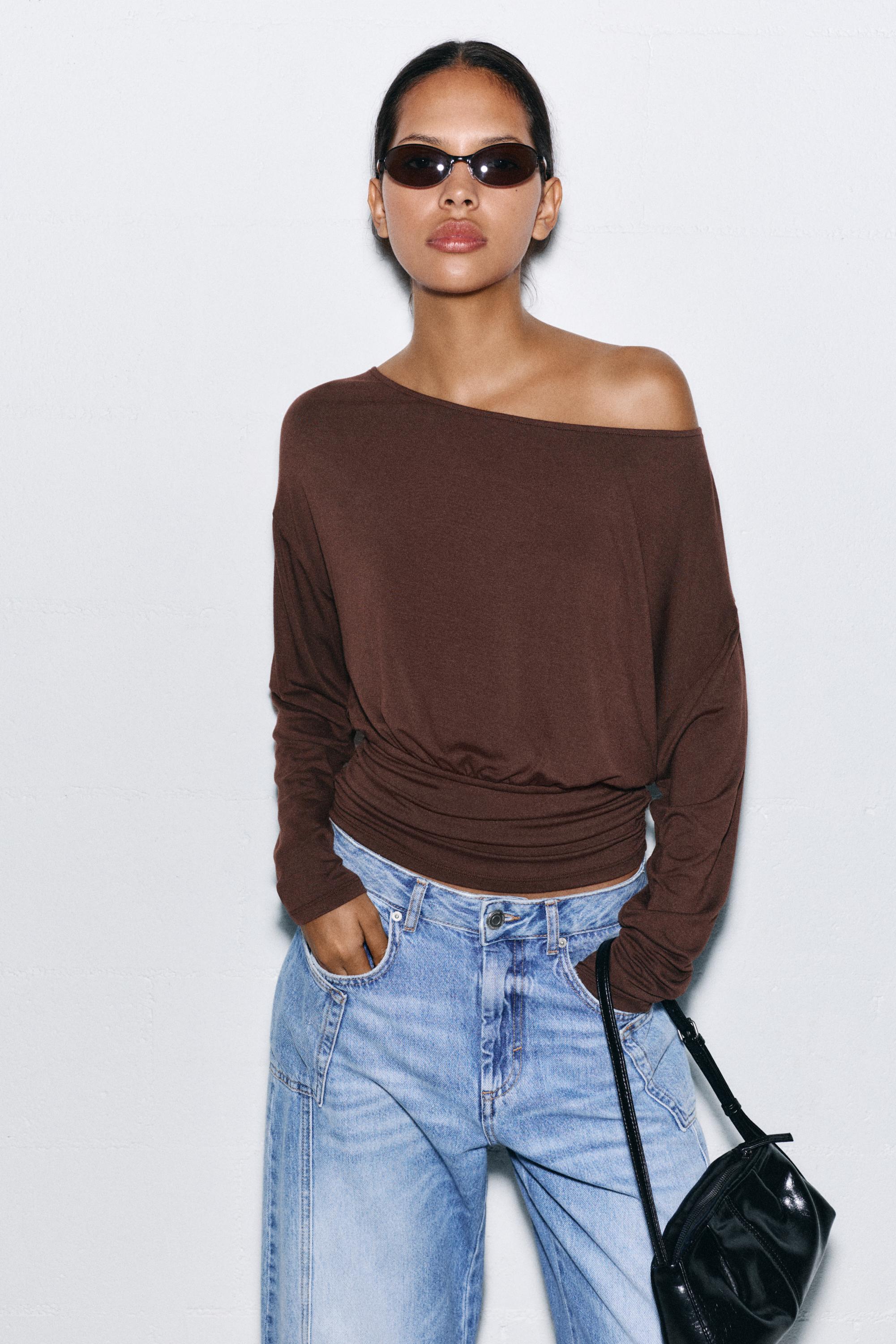 Pull&Bear Asimetrik kuşaklı top
