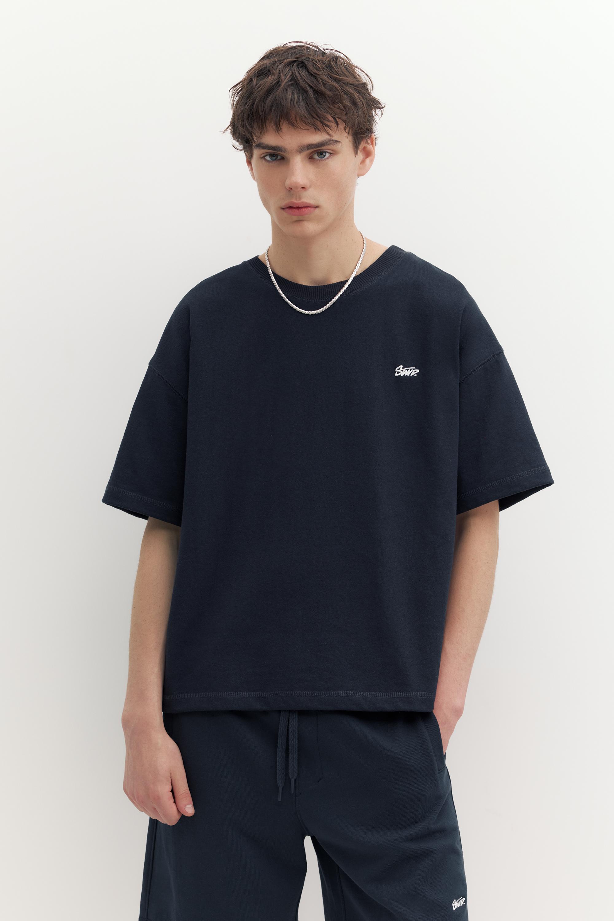 Short sleeve STWD sweatshirt — Blue