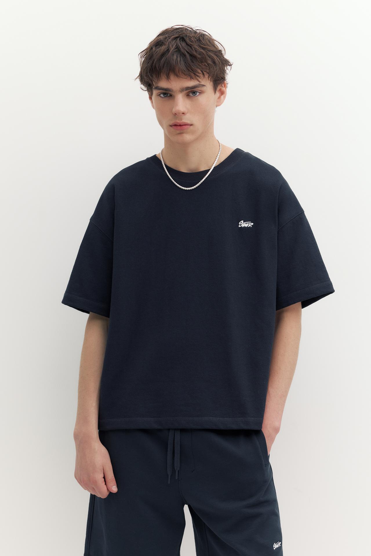 Short sleeve STWD sweatshirt — Blue