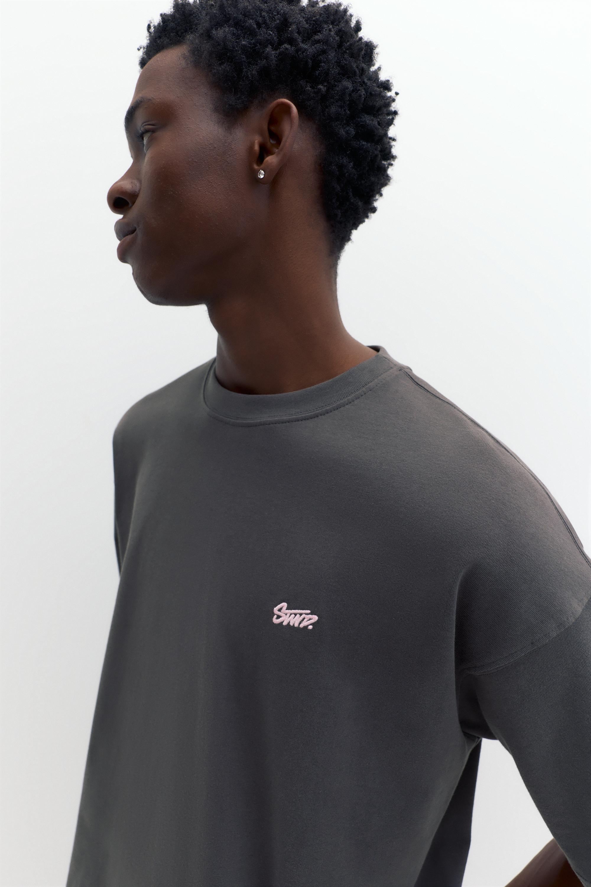 STWD logolu salaş t-shirt - Görsel 16