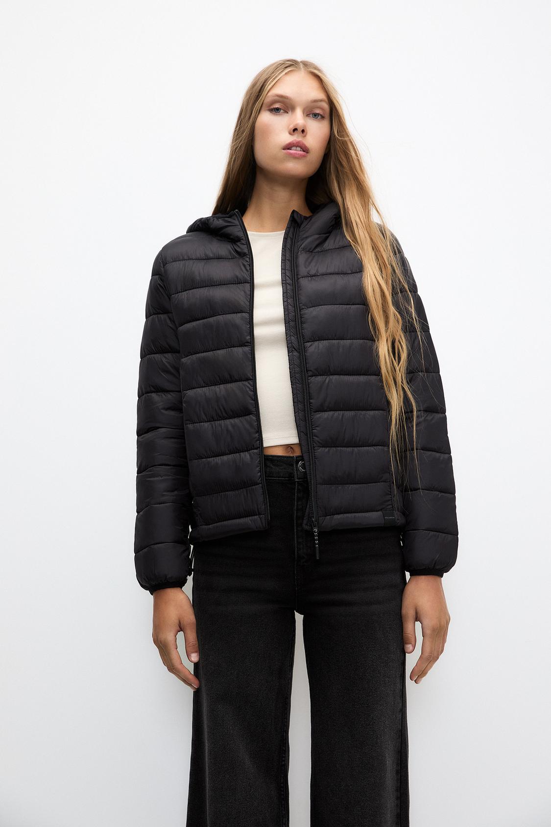 Jacket Parkas Mujer Pull&bear Hooded Jacket Chaqueta